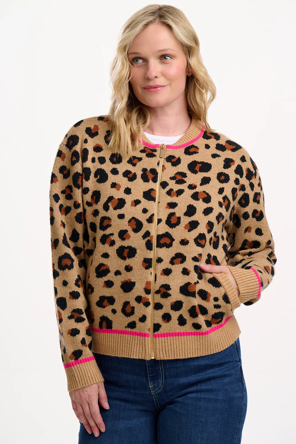 Solana knit Bomber| Sugarhill Brighton