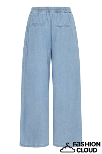 Archer pants washed blue | Ichi