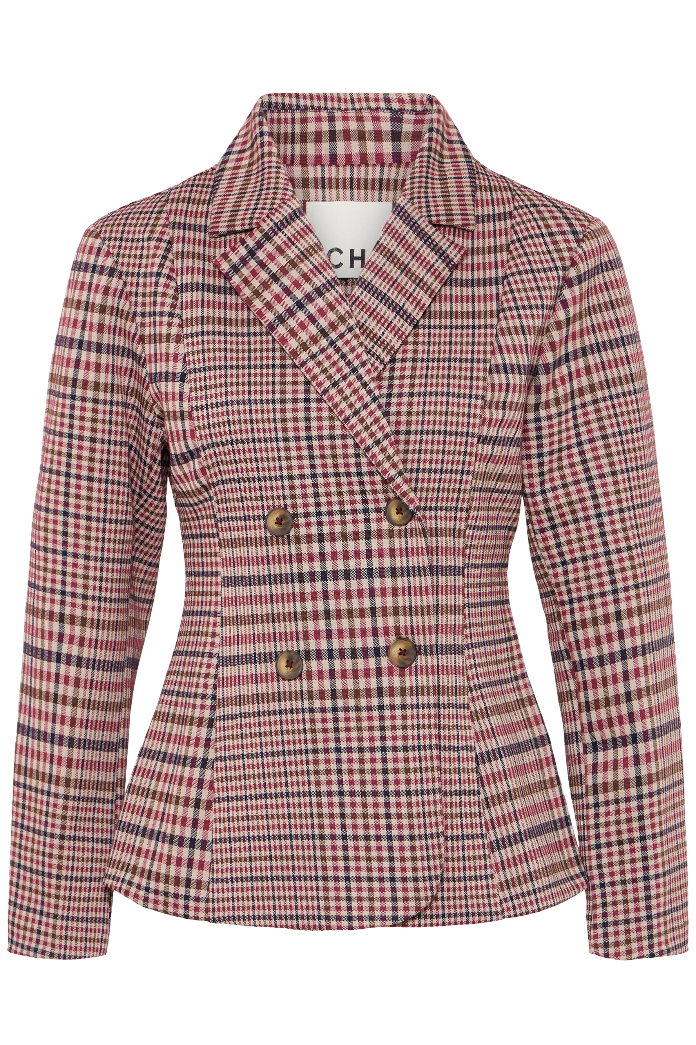 Kate Checkit Blazer|Ichi