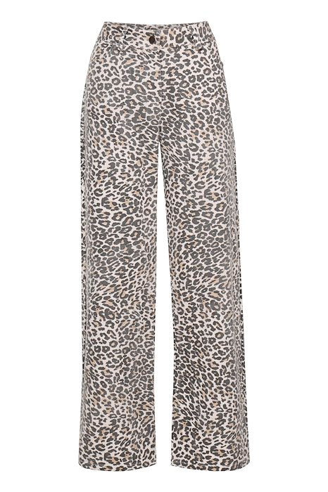 Ixjilla animal print pants | Ichi