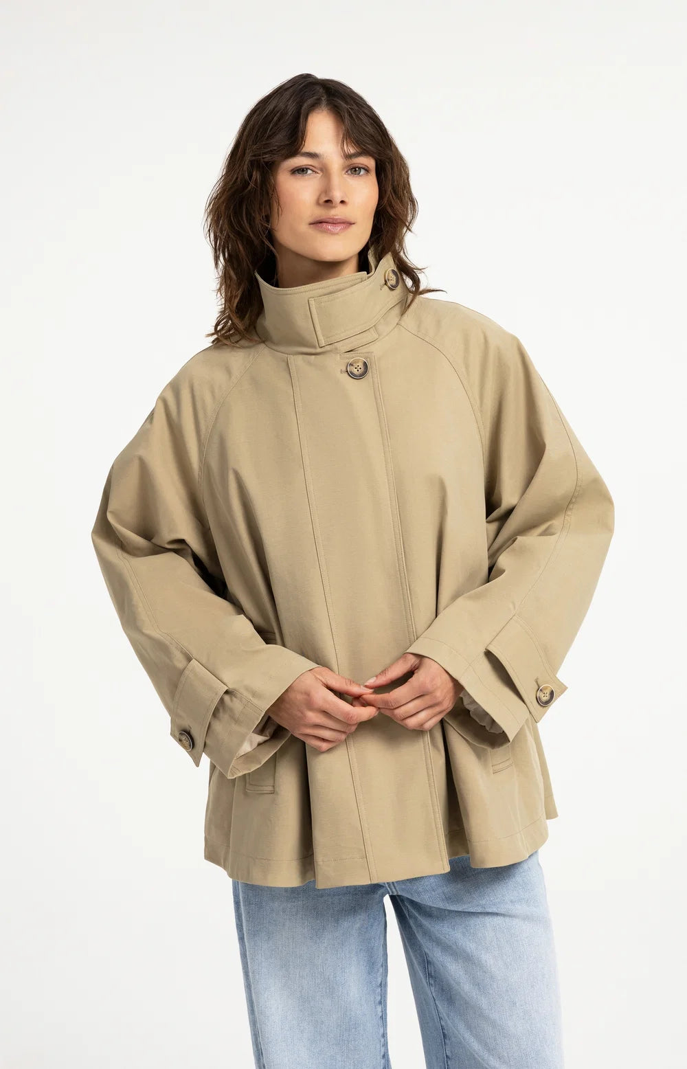 A-Line Trench Jacket |YAYA