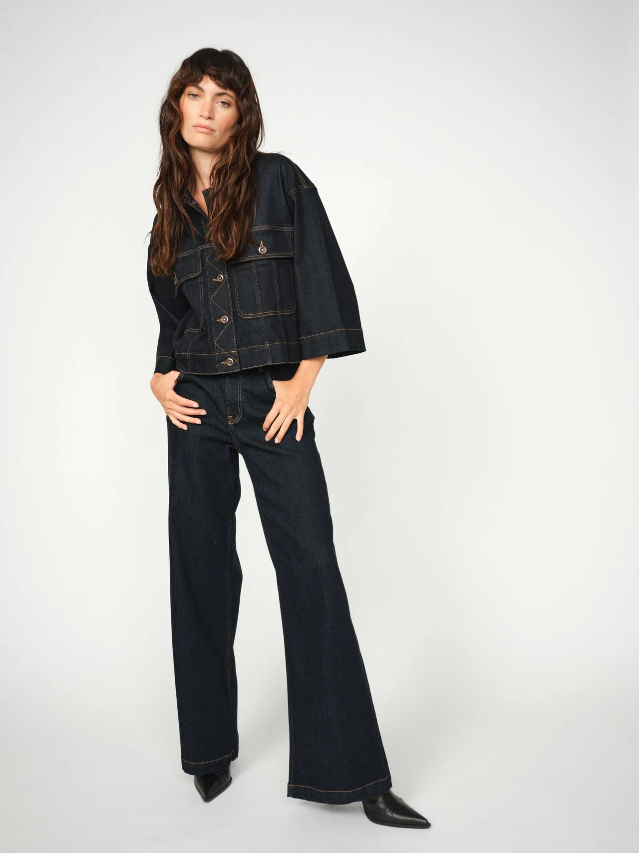 Dara Deluxe Jean Dark Blue | Mos Mosh