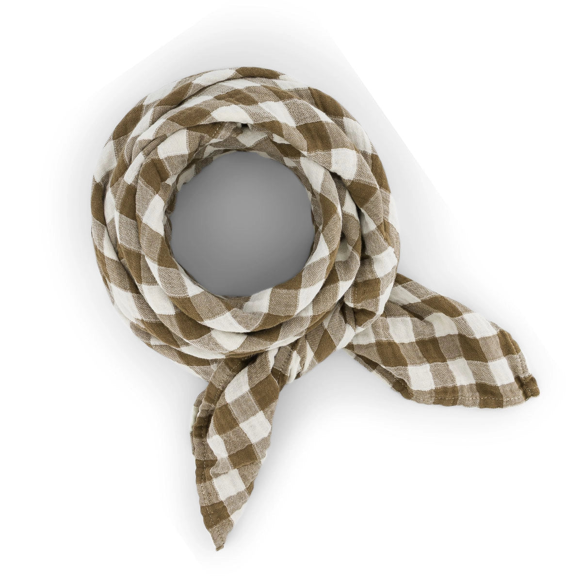 Bianca Gingham Swaddle|Rose in April