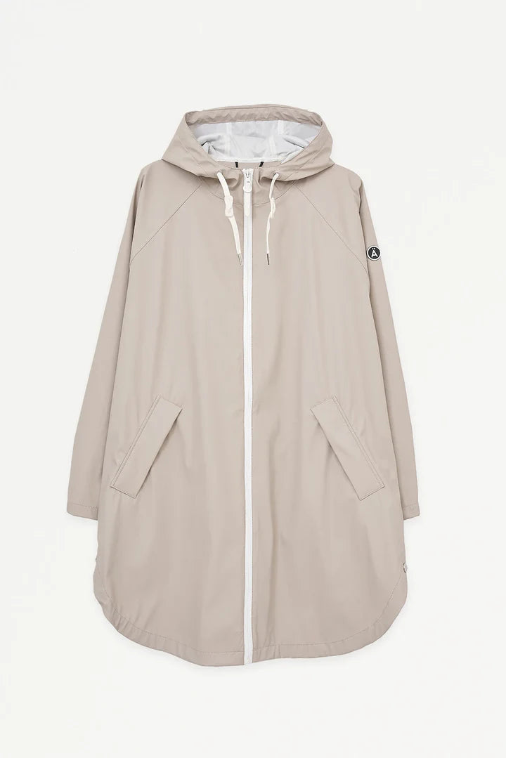 Sky Stone Grey Raincoat | Tanta