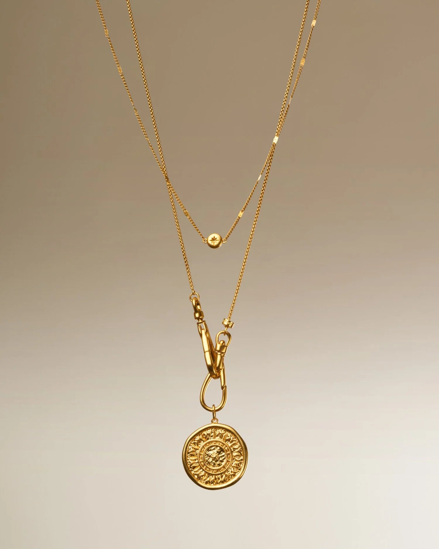 Ophena Waterproof Gold Necklace | Katie Loxton