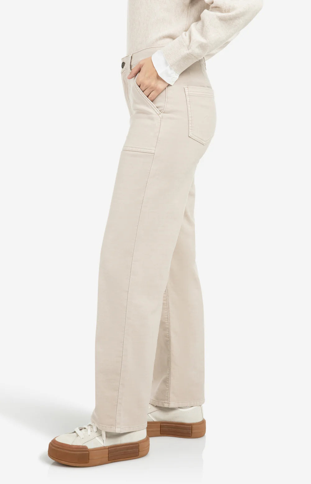Straight Leg Cargo trousers | Yaya