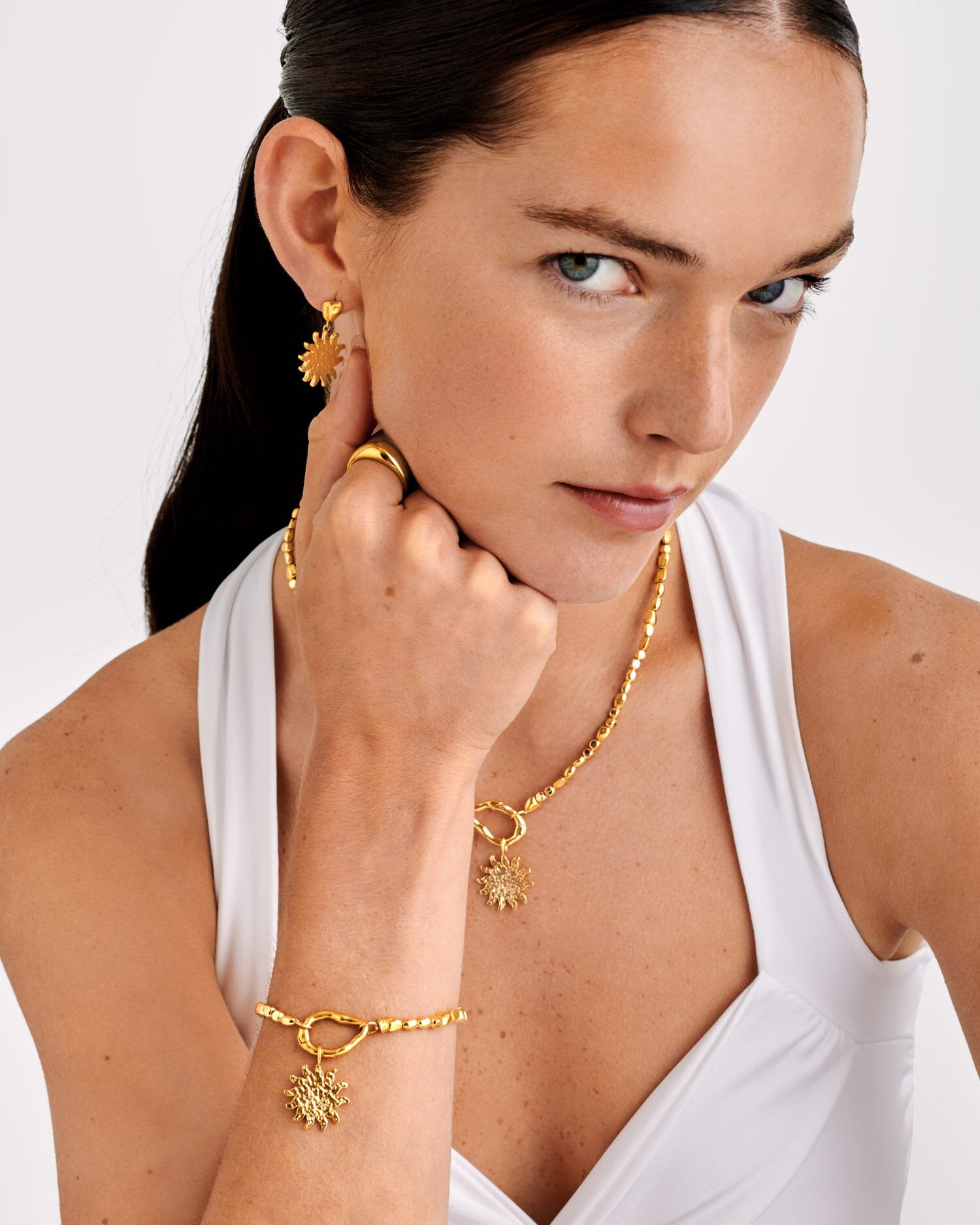 Golden Solesi Waterproof Gold Necklace |Katie Loxton