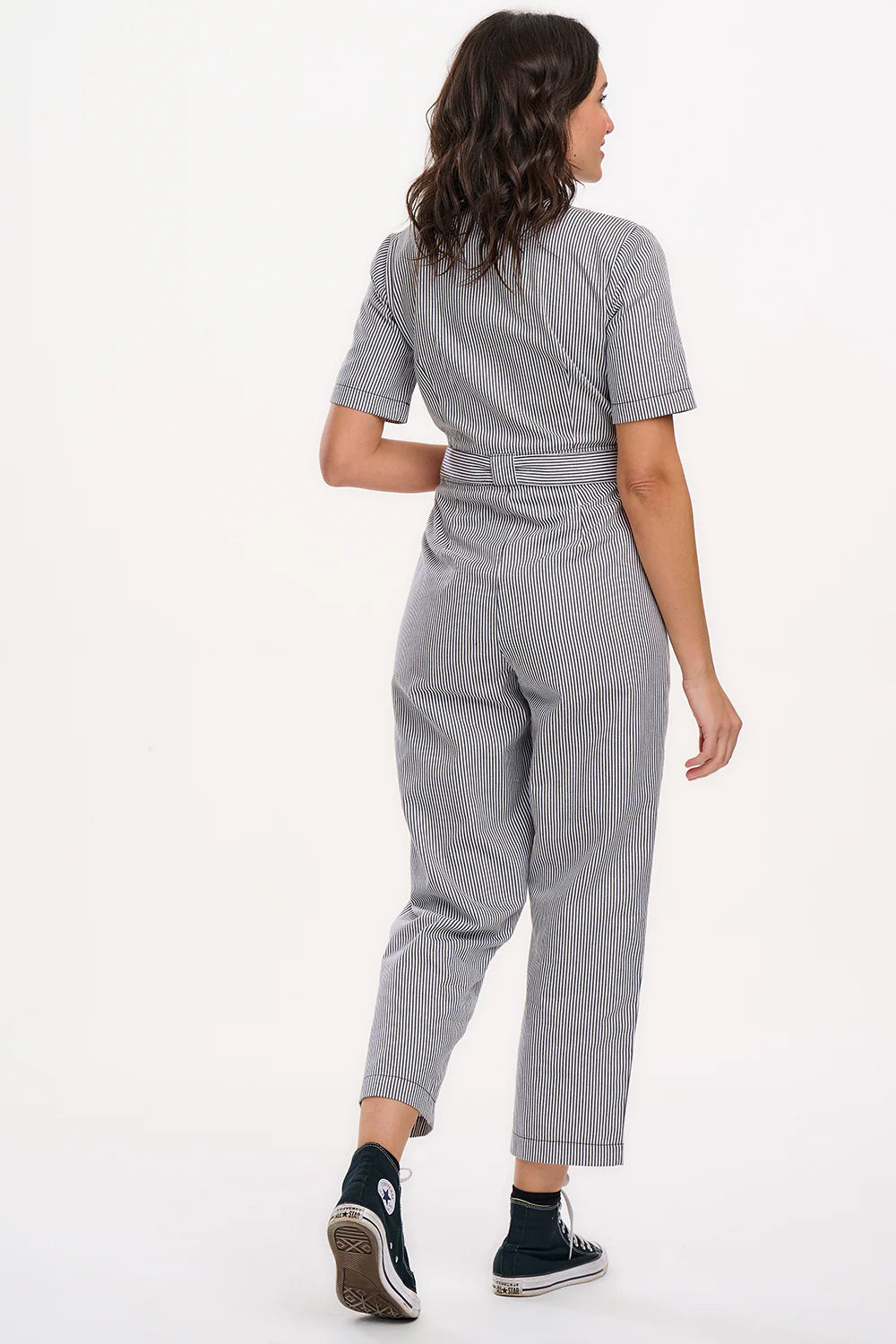 Meredith stripe boiler suit | Sugarhill Brighton