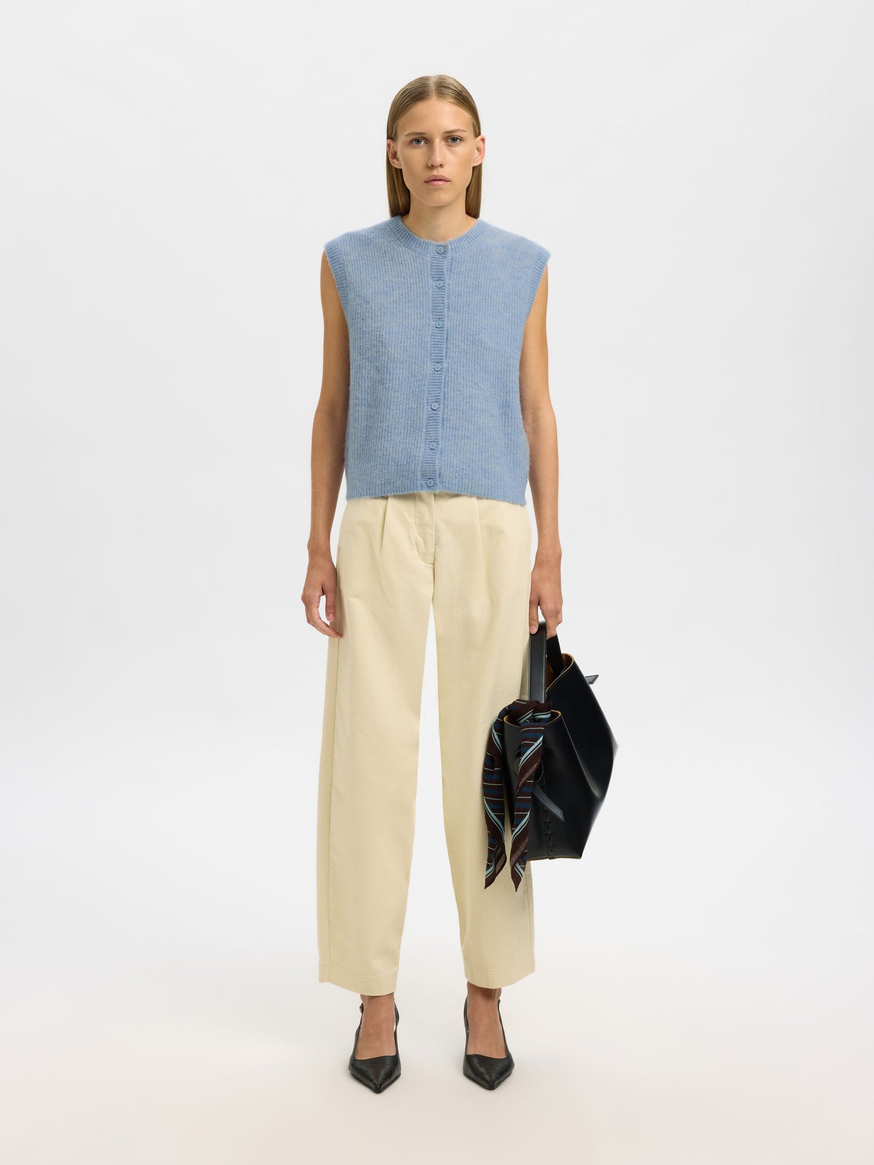 Lulu sleeveless knit|SLF