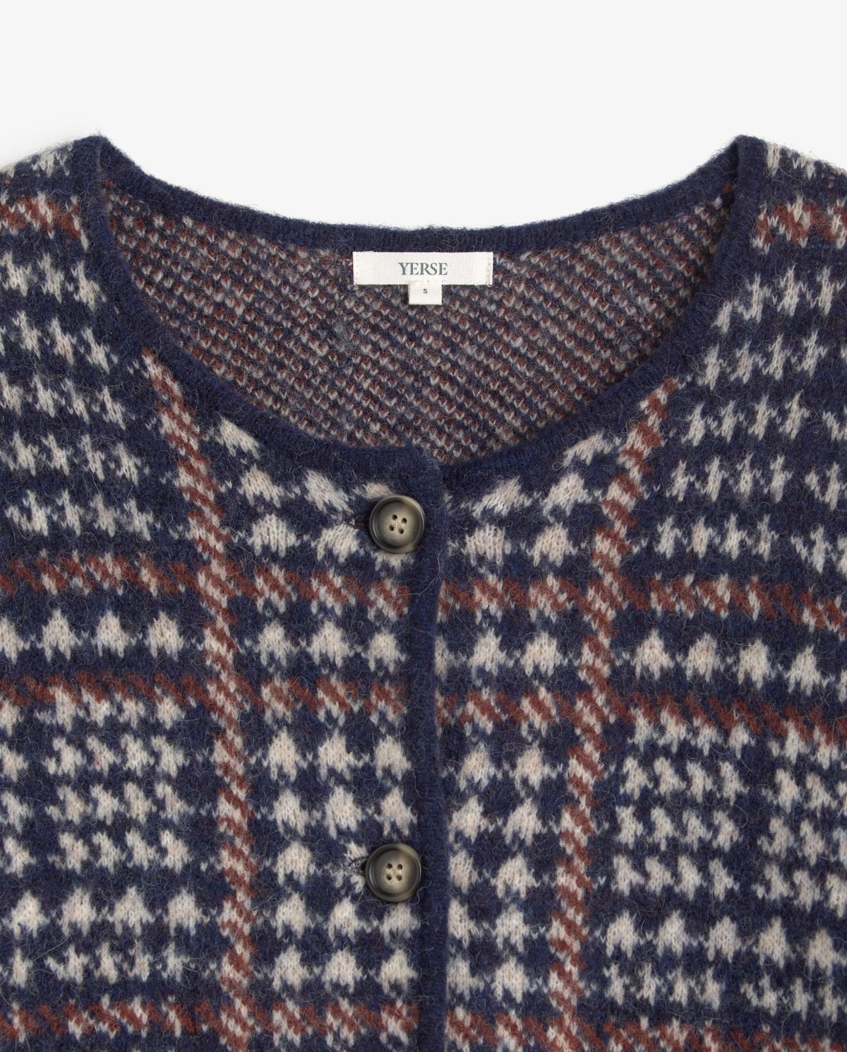 Jacquard Cardigan | Yerse