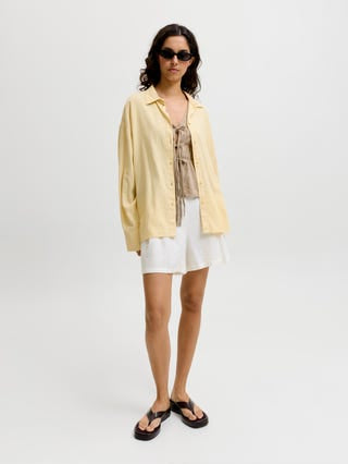JXALMIRA Linen blend Shirt|JJXX