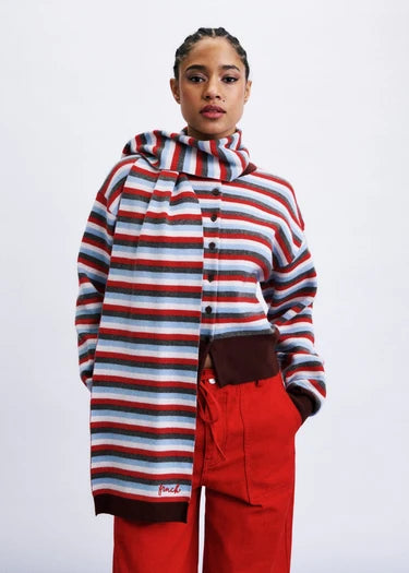 Shibuya stripe cardigan | Frnch