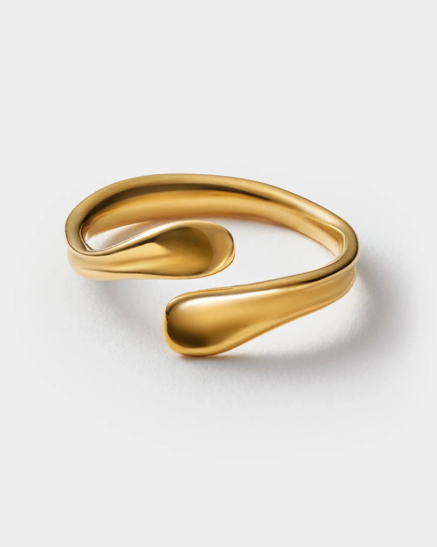 Molten Luxe Waterproof Gold Wrap Ring |Katie Loxton