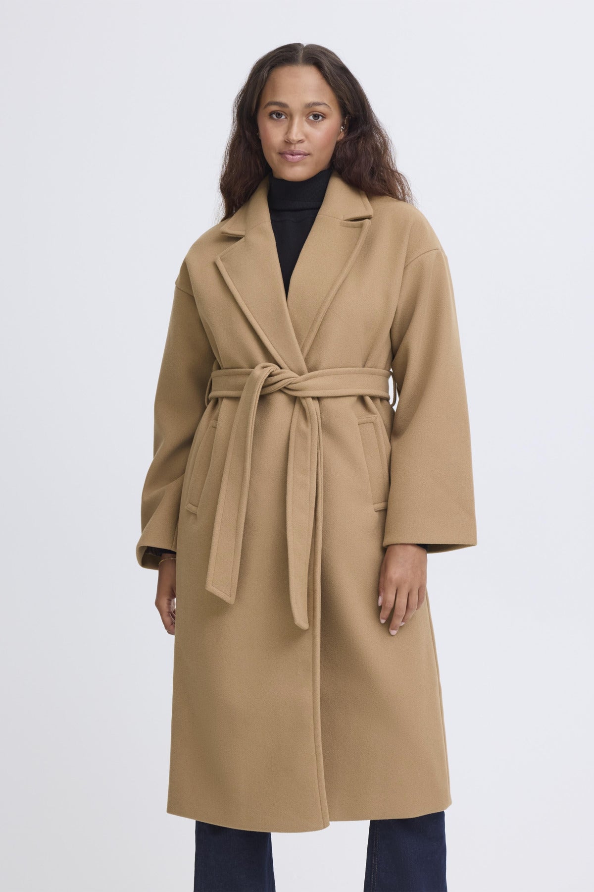 Jannet Jacket tigers eye | Ichi