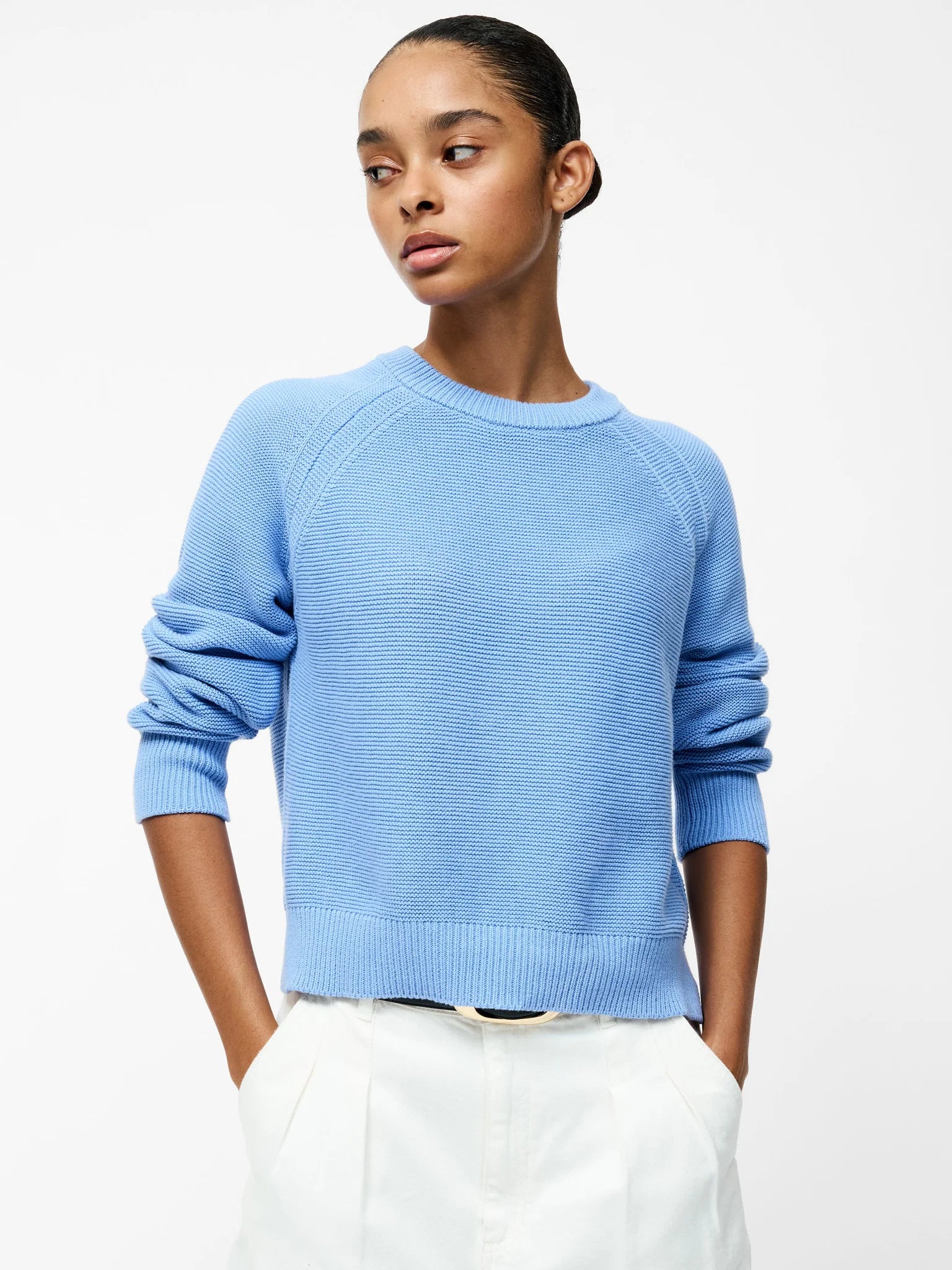 Lily Mozart Blue Jumper | French Connection