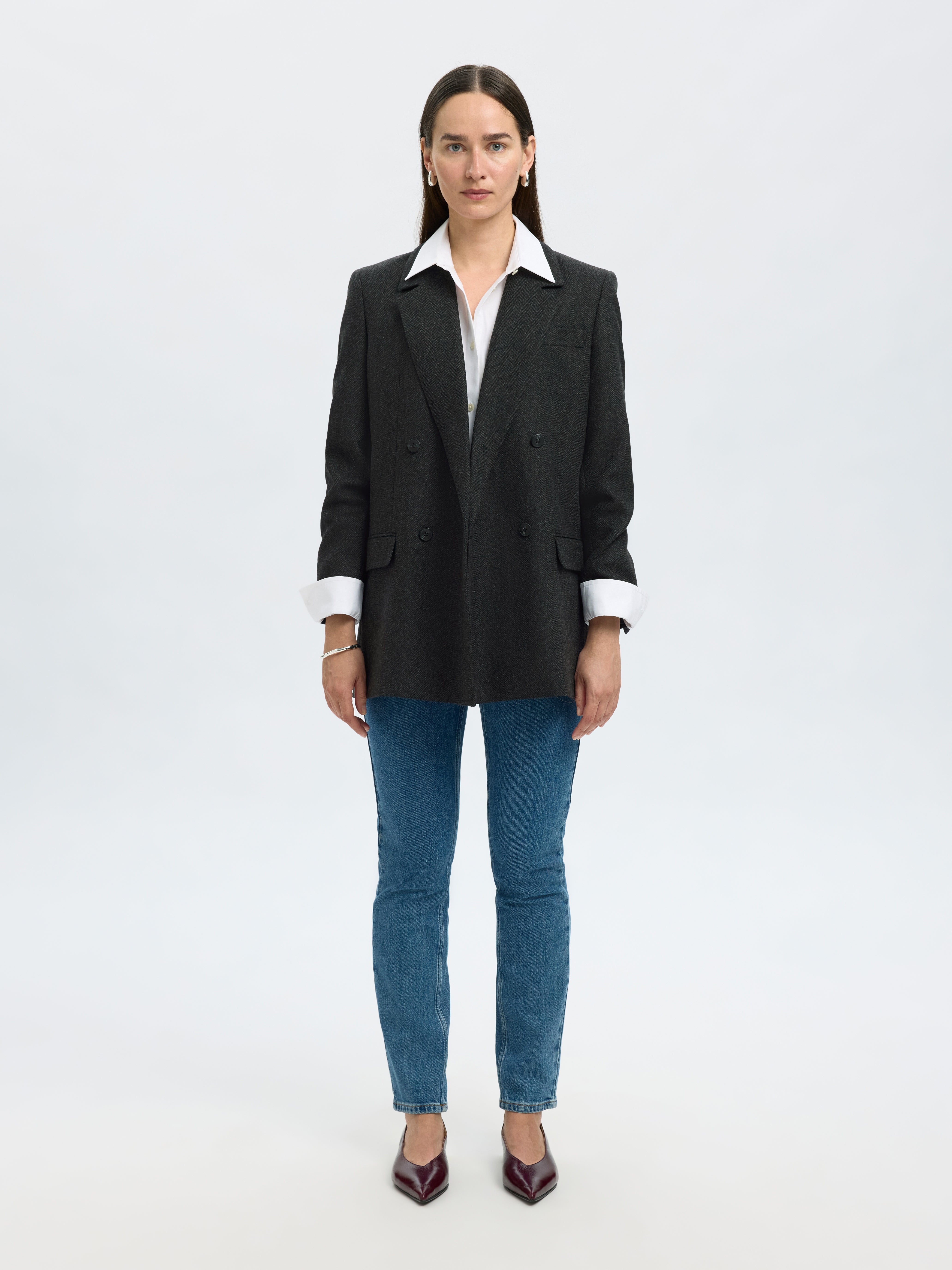 Elin Wool Blend Blazer | Selected Femme
