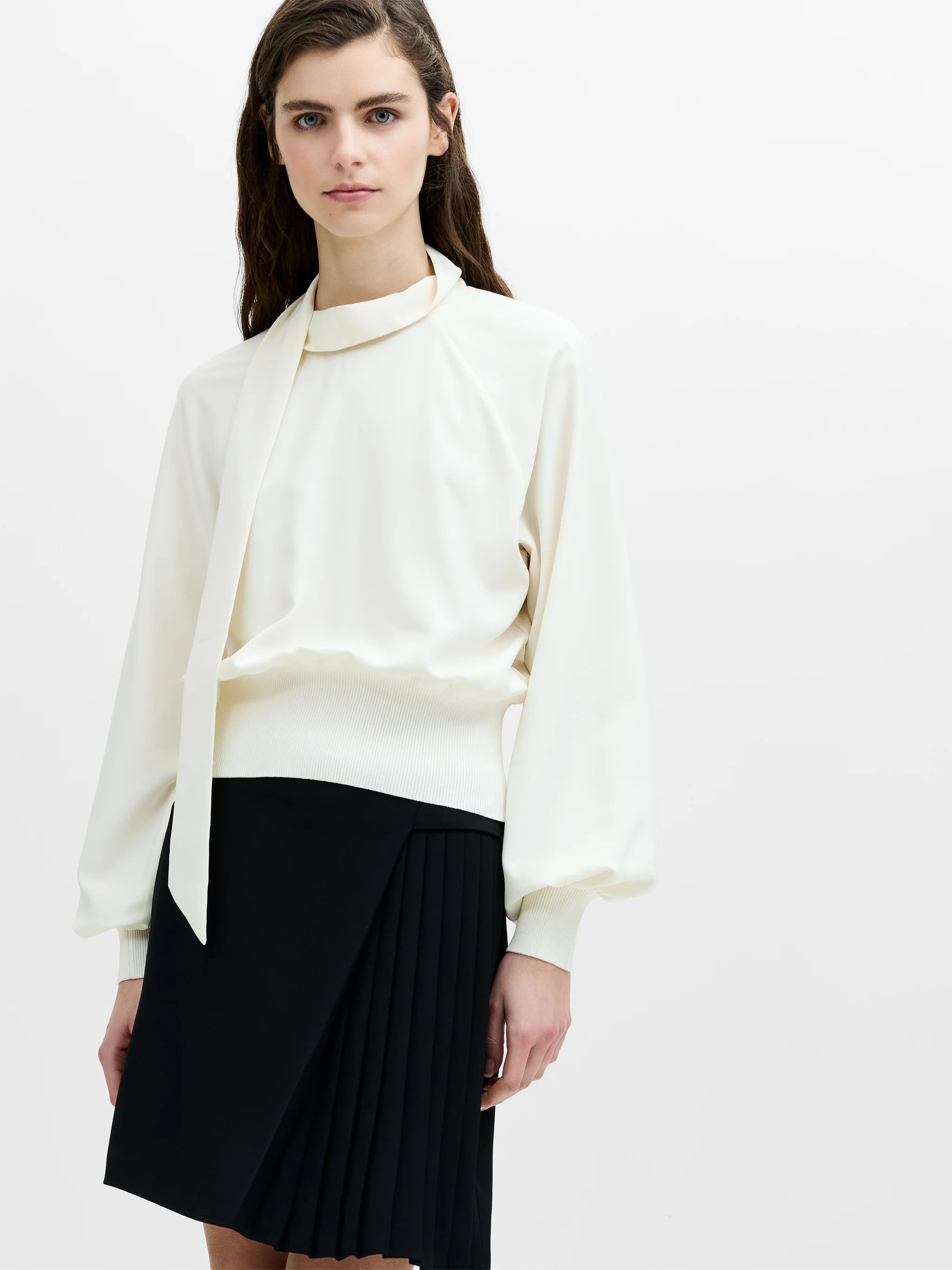 Krista Wrap Neck Top | French Connection