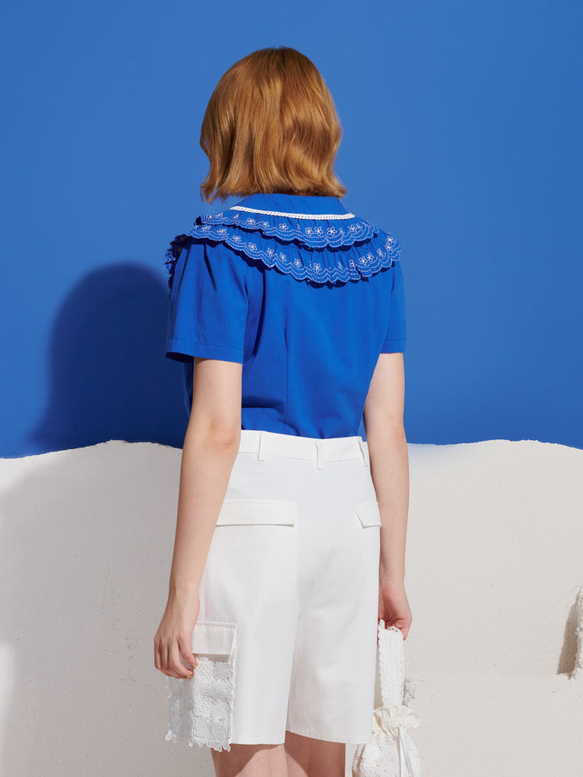 Aegean Trim Blouse | Sister Jane