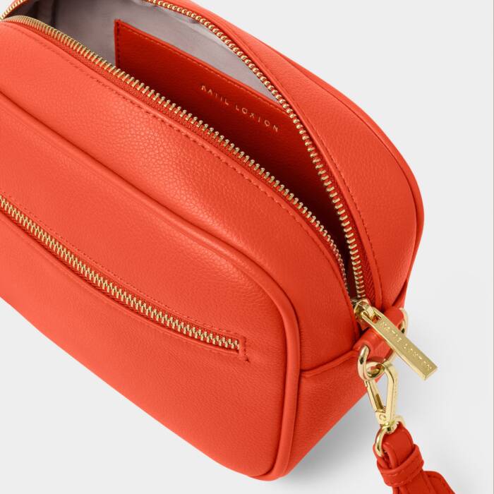 Hallie Crossbody Bag Deep Orange | Katie Loxton