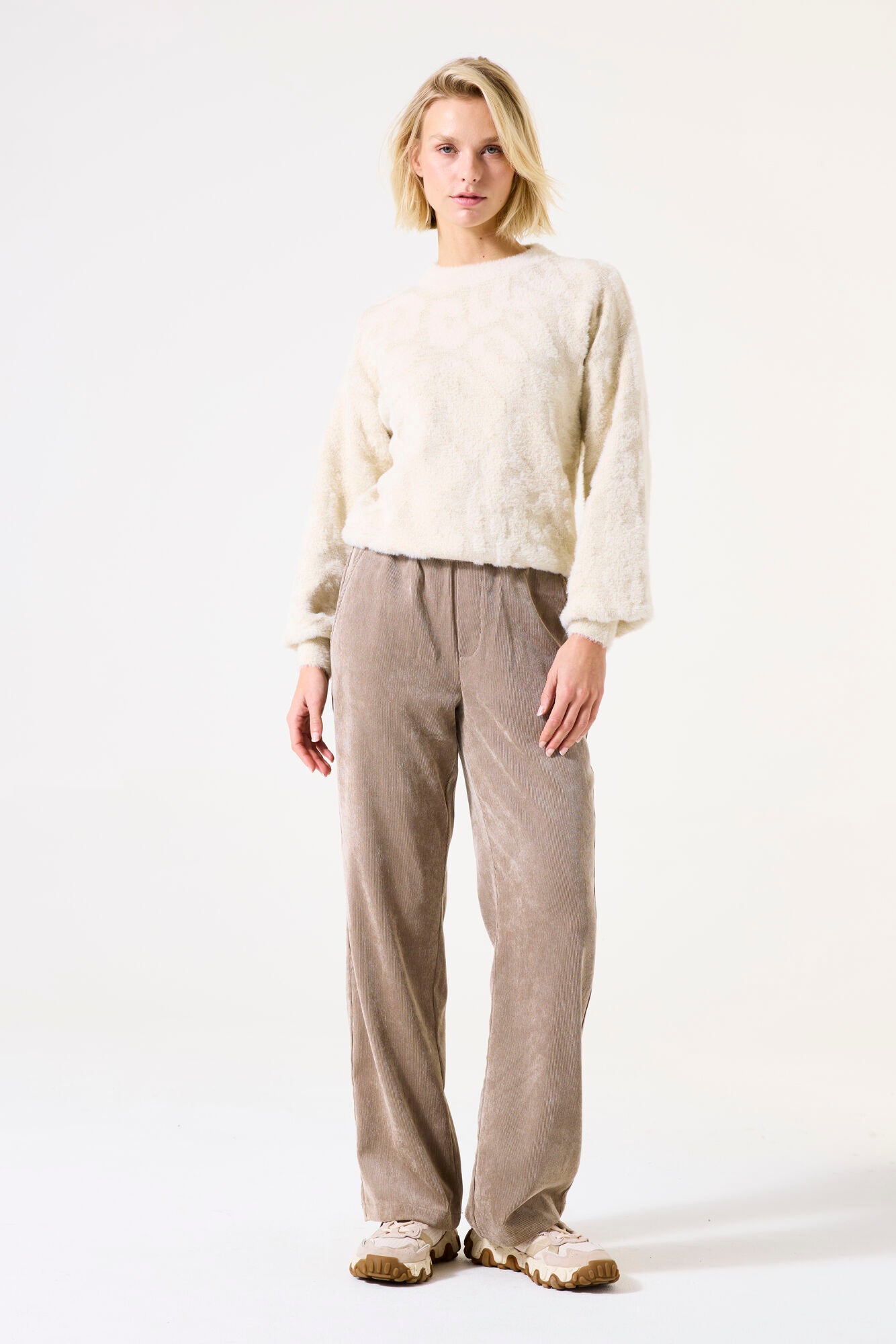 Taupe Cord pants | Garcia