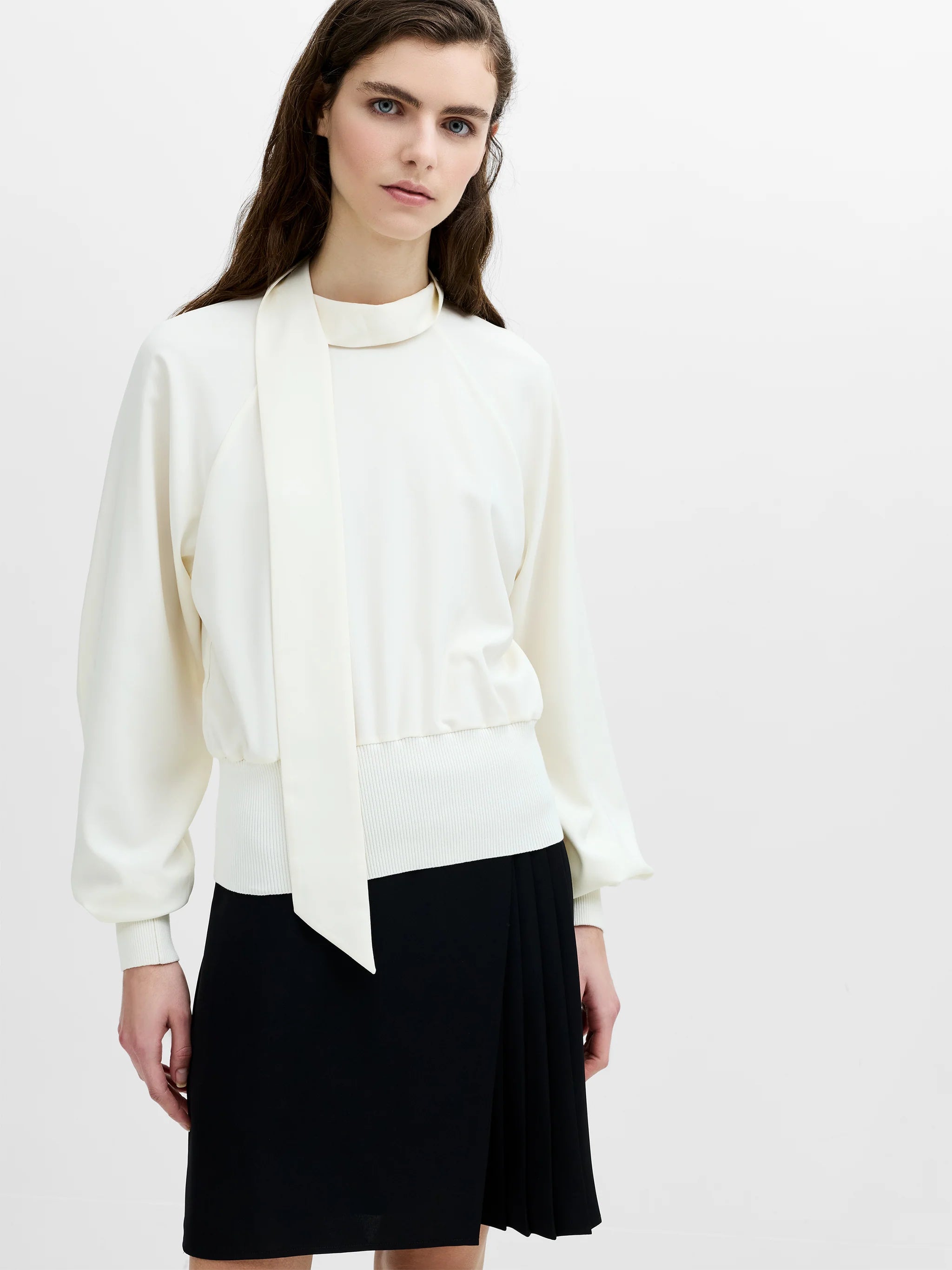 Krista Wrap Neck Top | French Connection