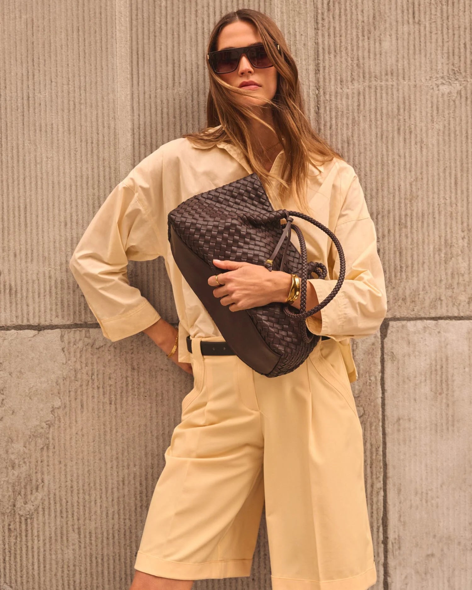 Nova Woven Small Shoulder Tote | Katie Loxton