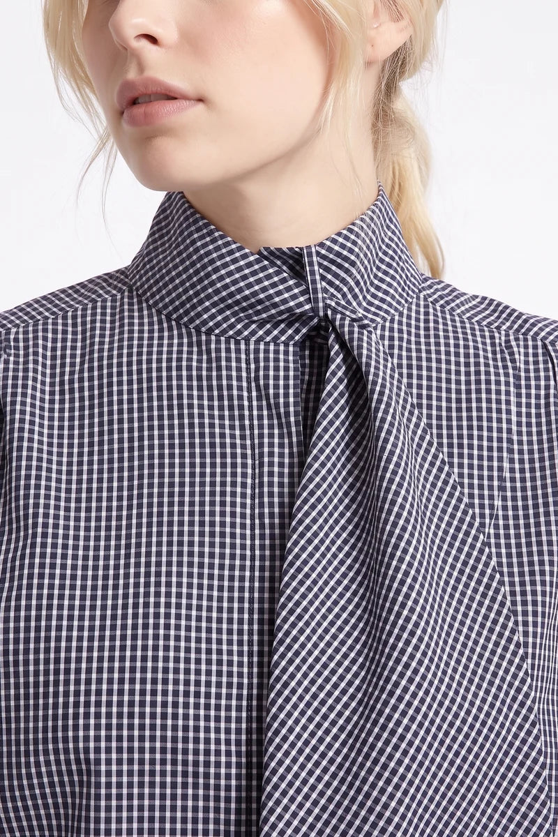 Olalie Navy Blouse|Artlove