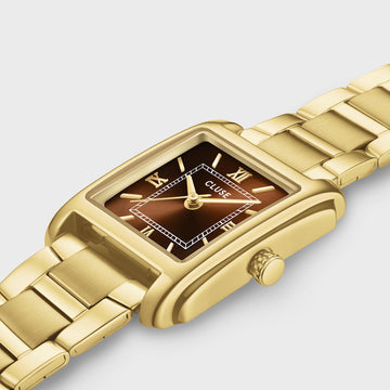 Anglee Watch Steel Brown|CLUSE