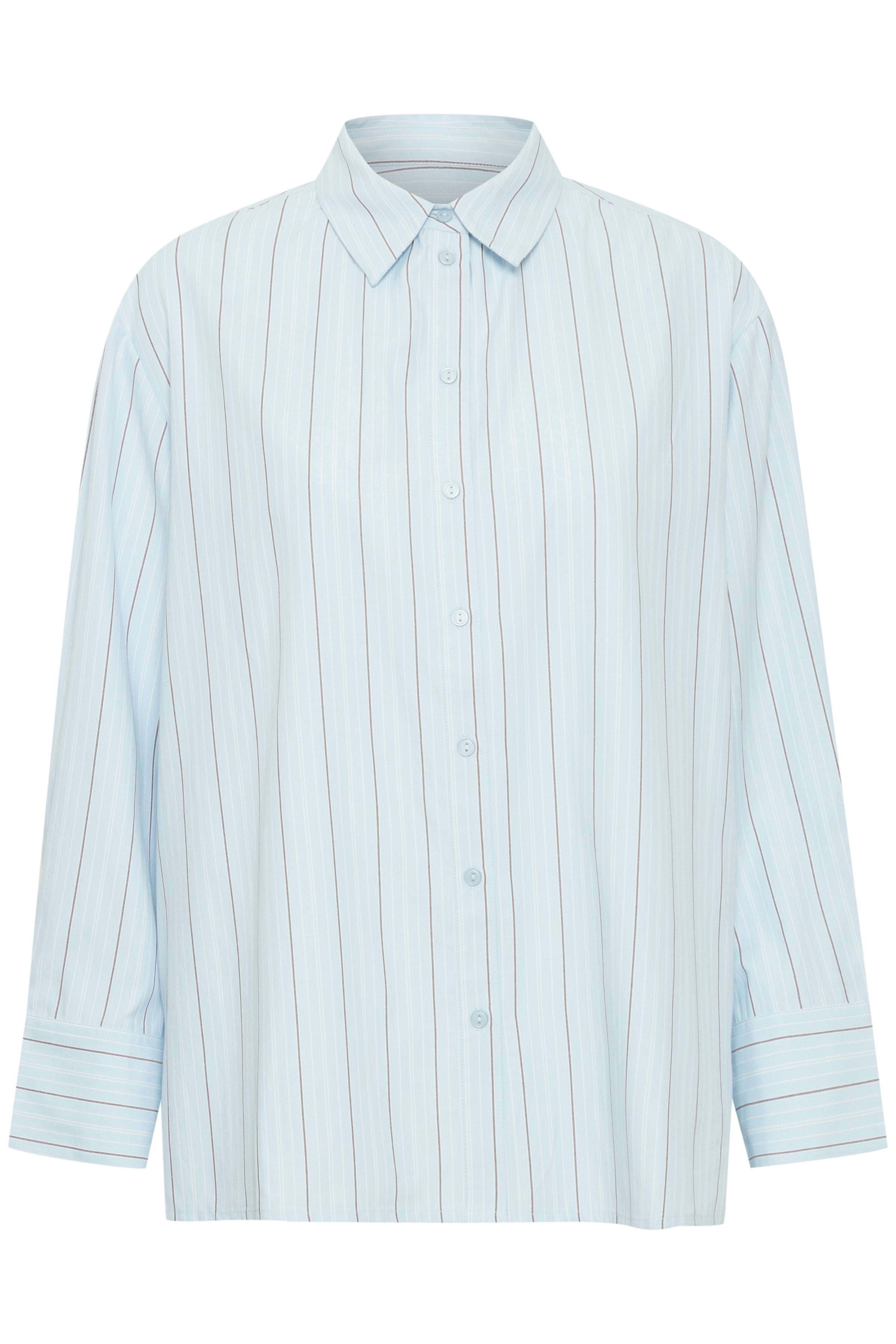 Stripie blue Shirt | Ichi