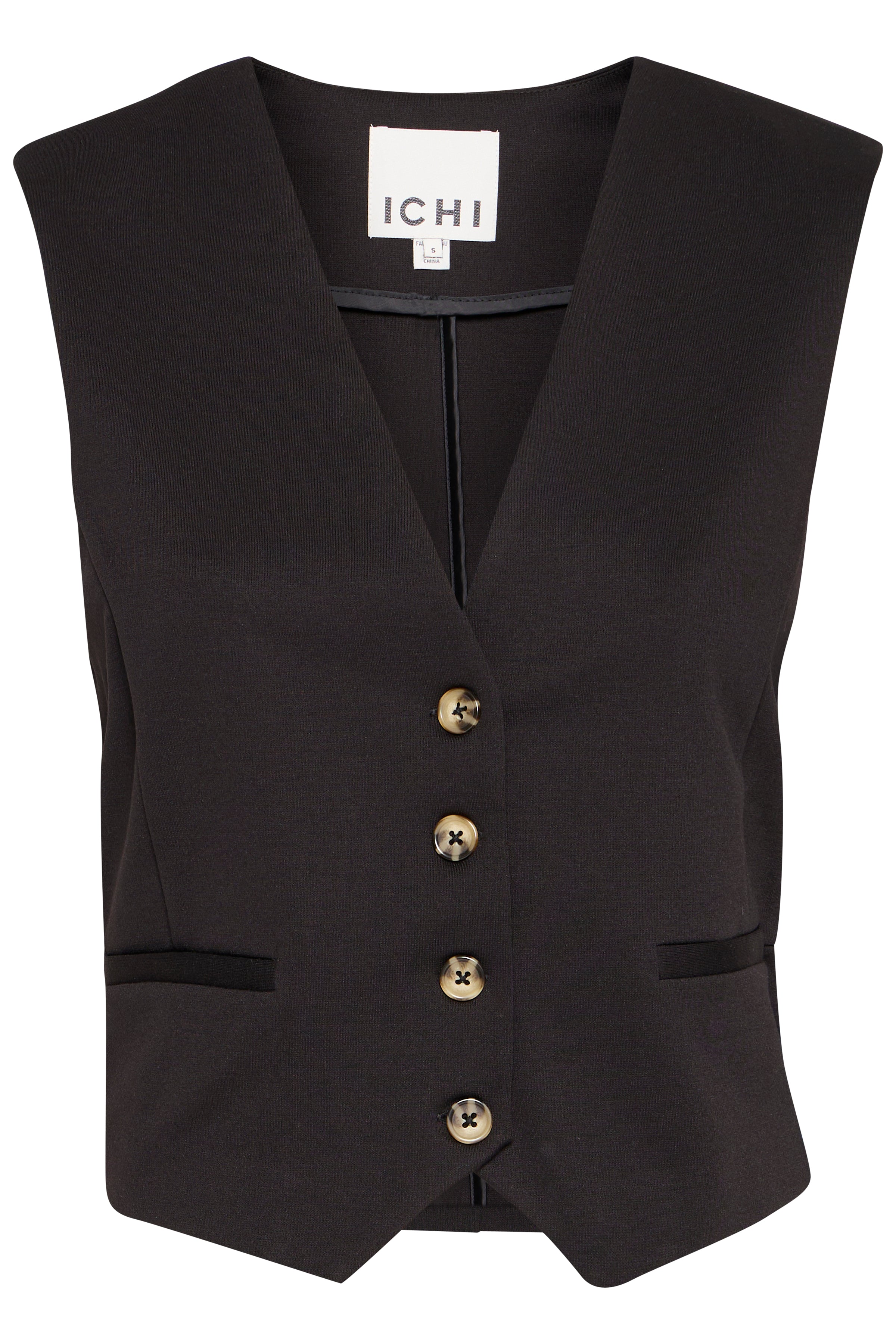 Simonse black waistcoat | Ichi