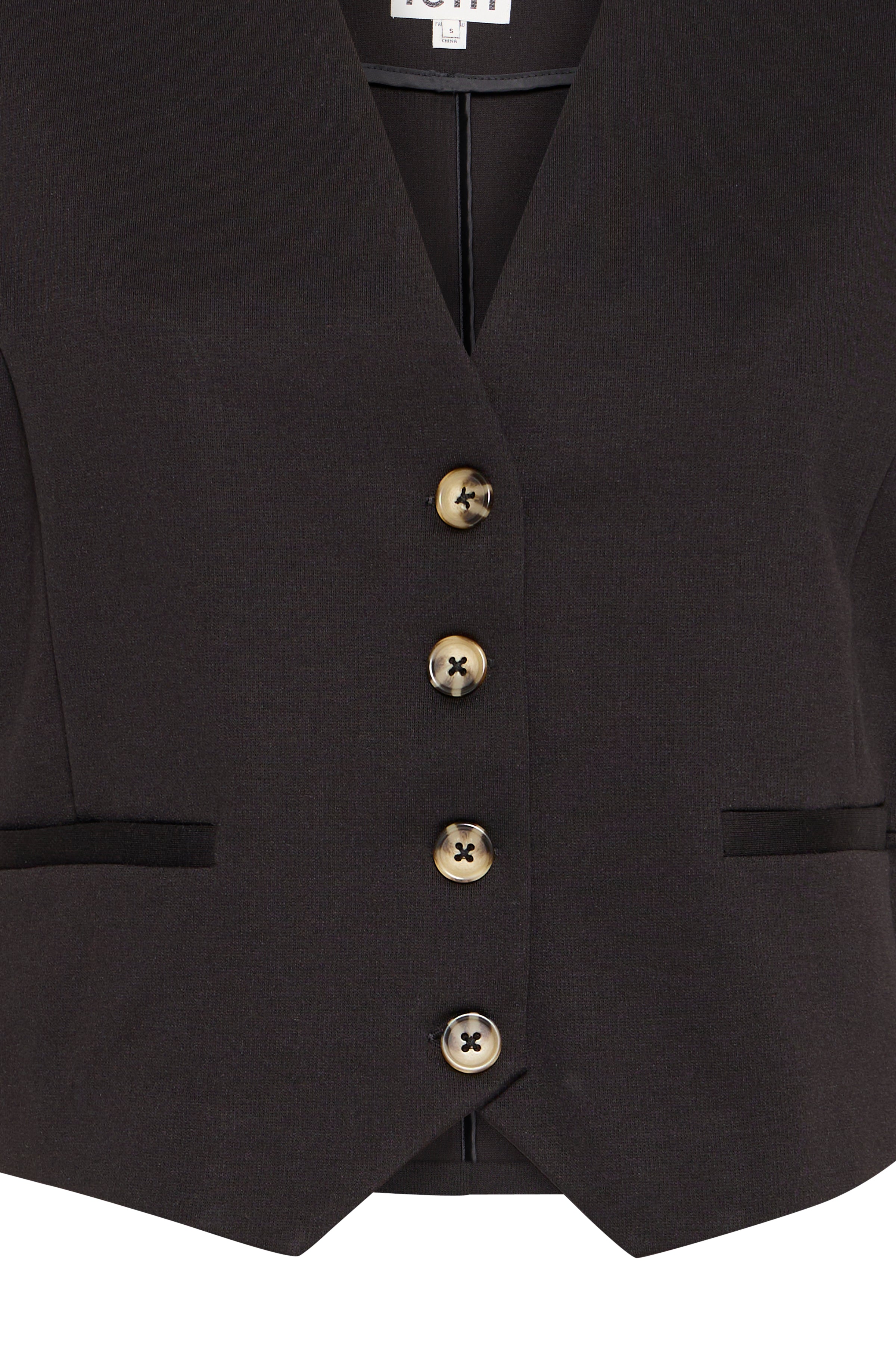 Simonse black waistcoat | Ichi