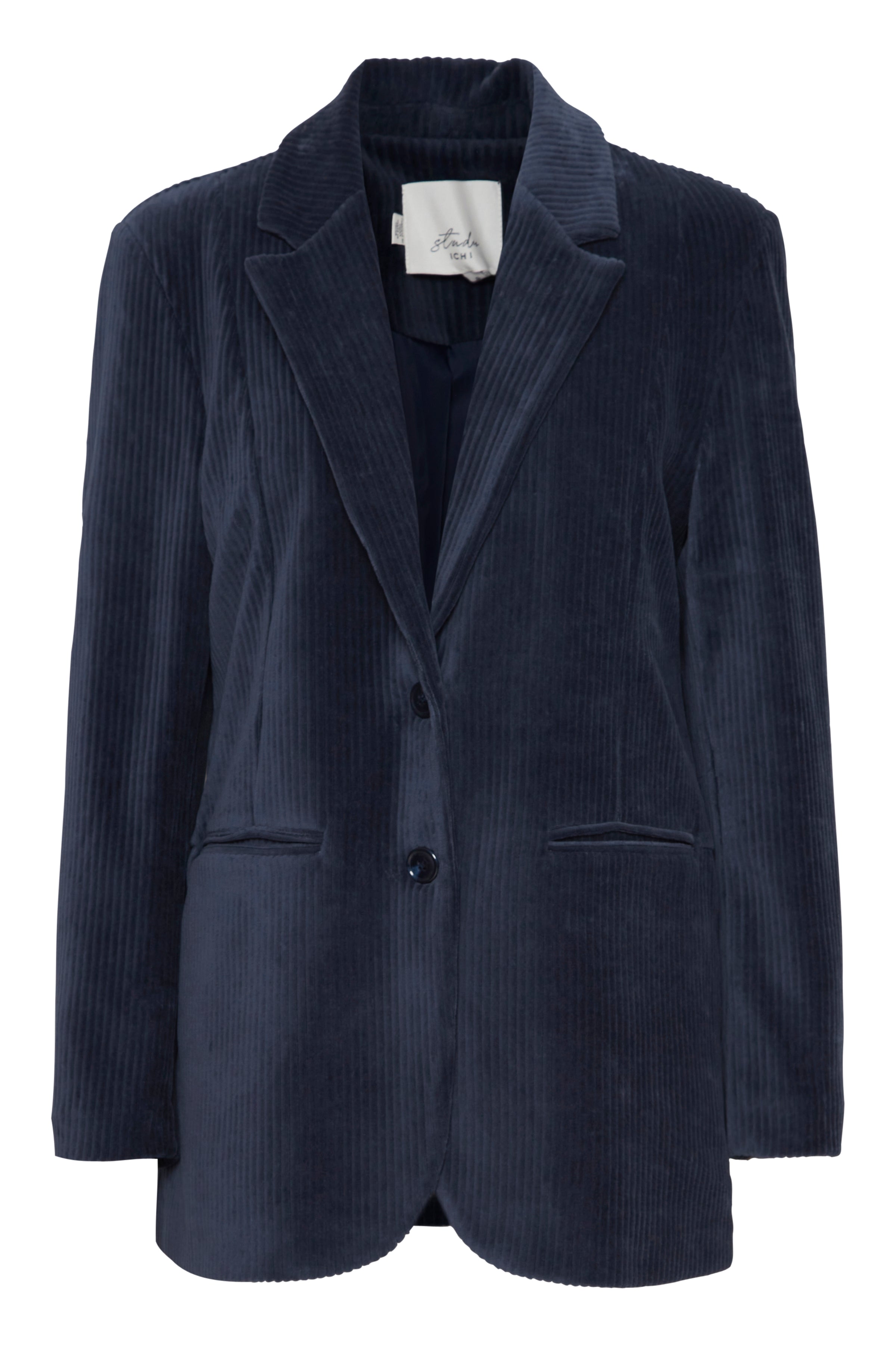 Tamary navy cord blazer | Ichi