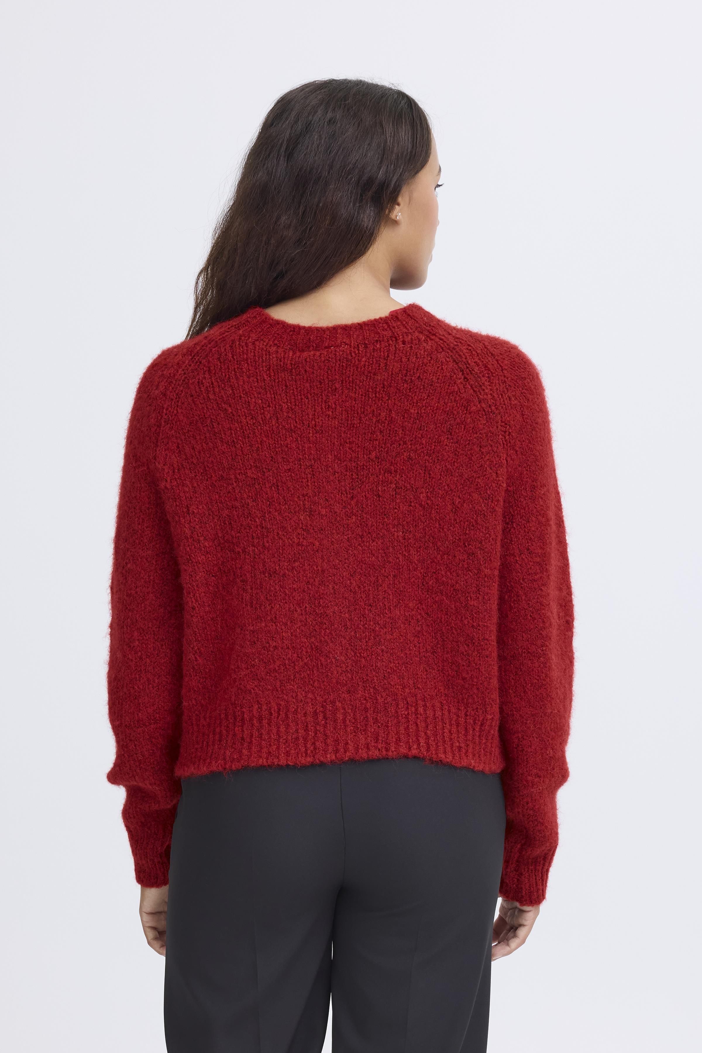 Belablue red cardigan | Ichi