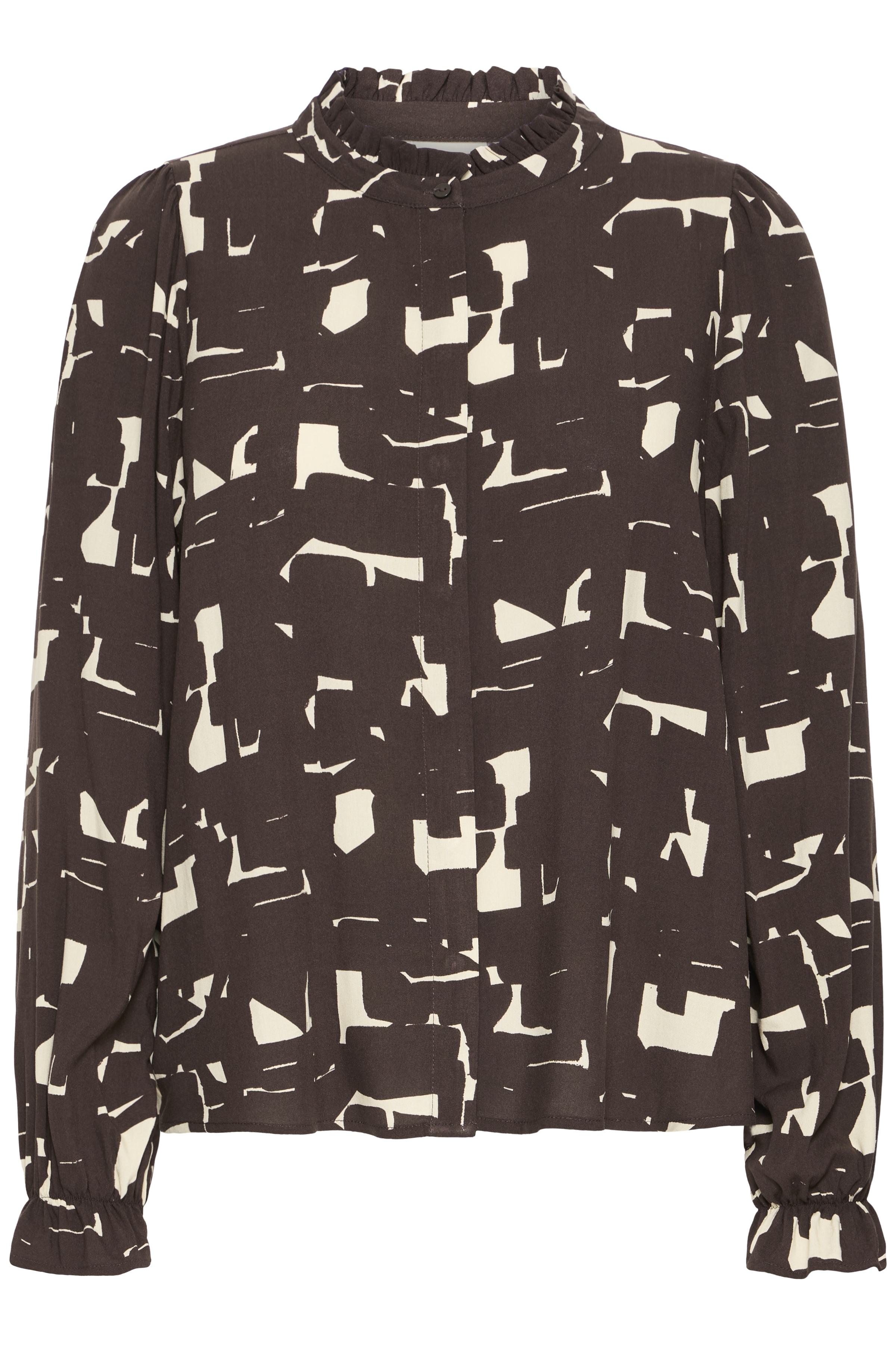 Vera Abstract Shirt | Ichi