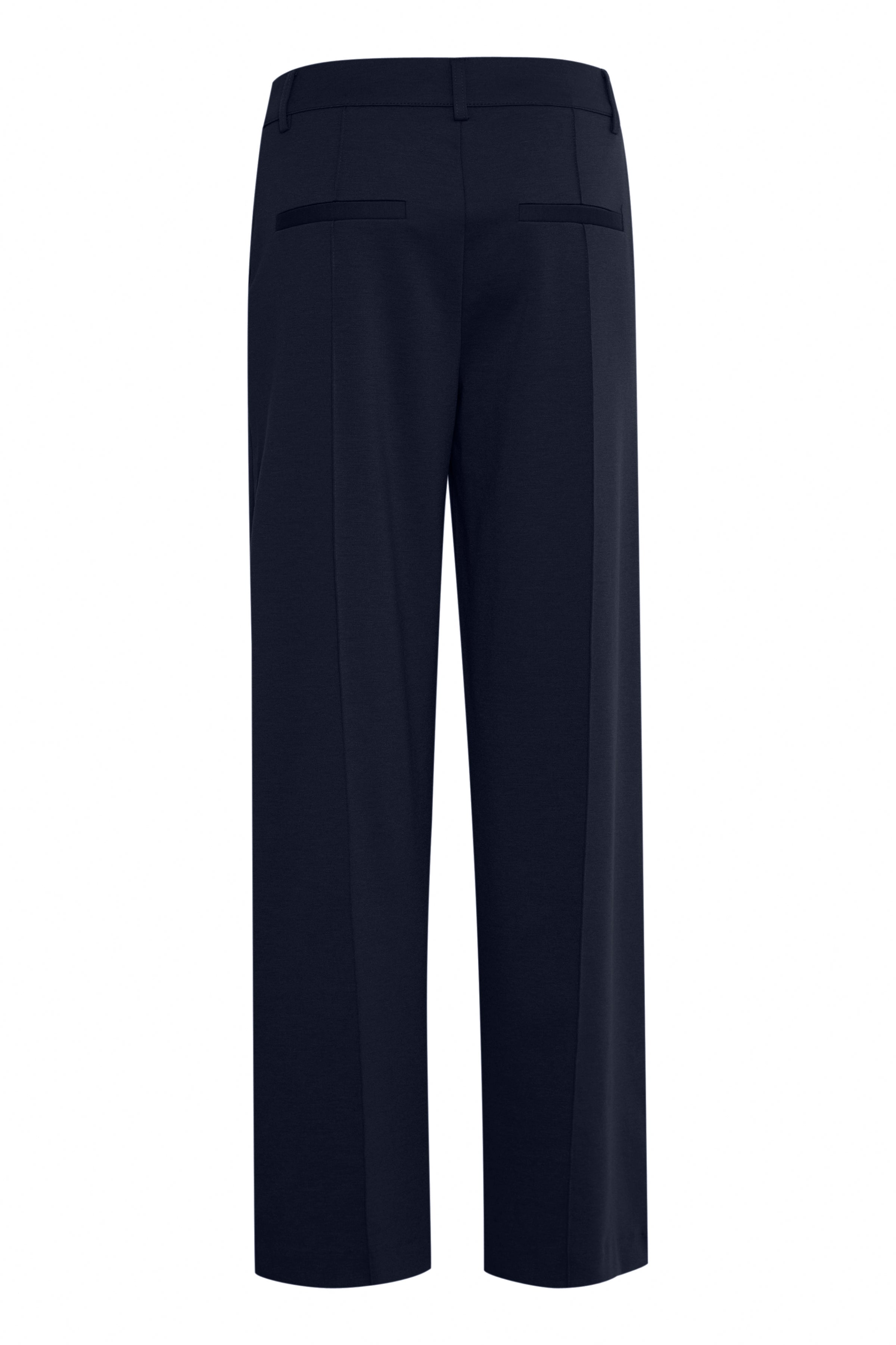 Kate navy sus office wide pant | Ichi