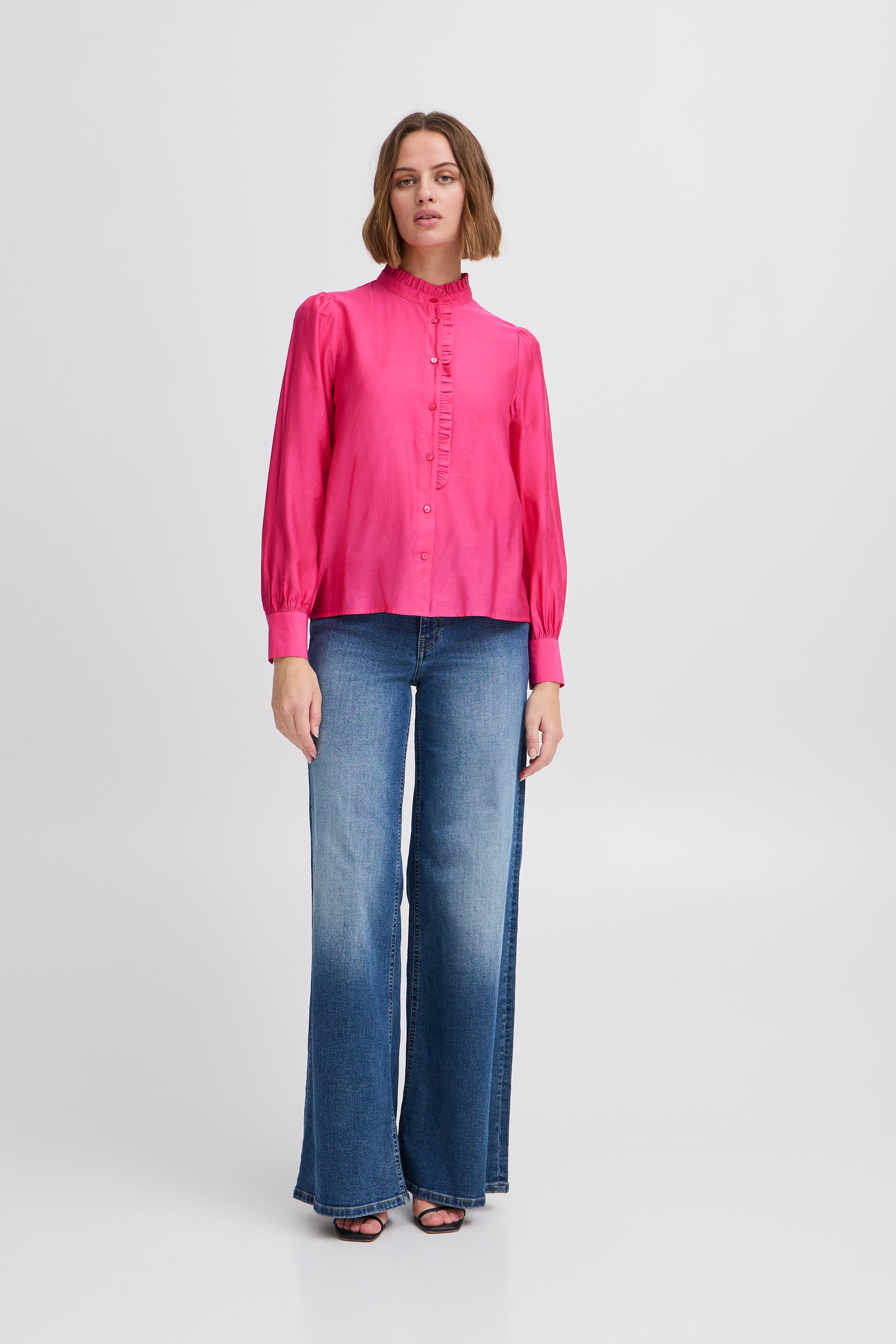 KADELIA PINK YARROW SHIRT | Ichi