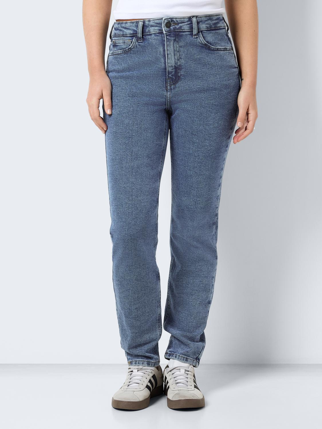 Moni high waist straight leg jeans | Noisy May