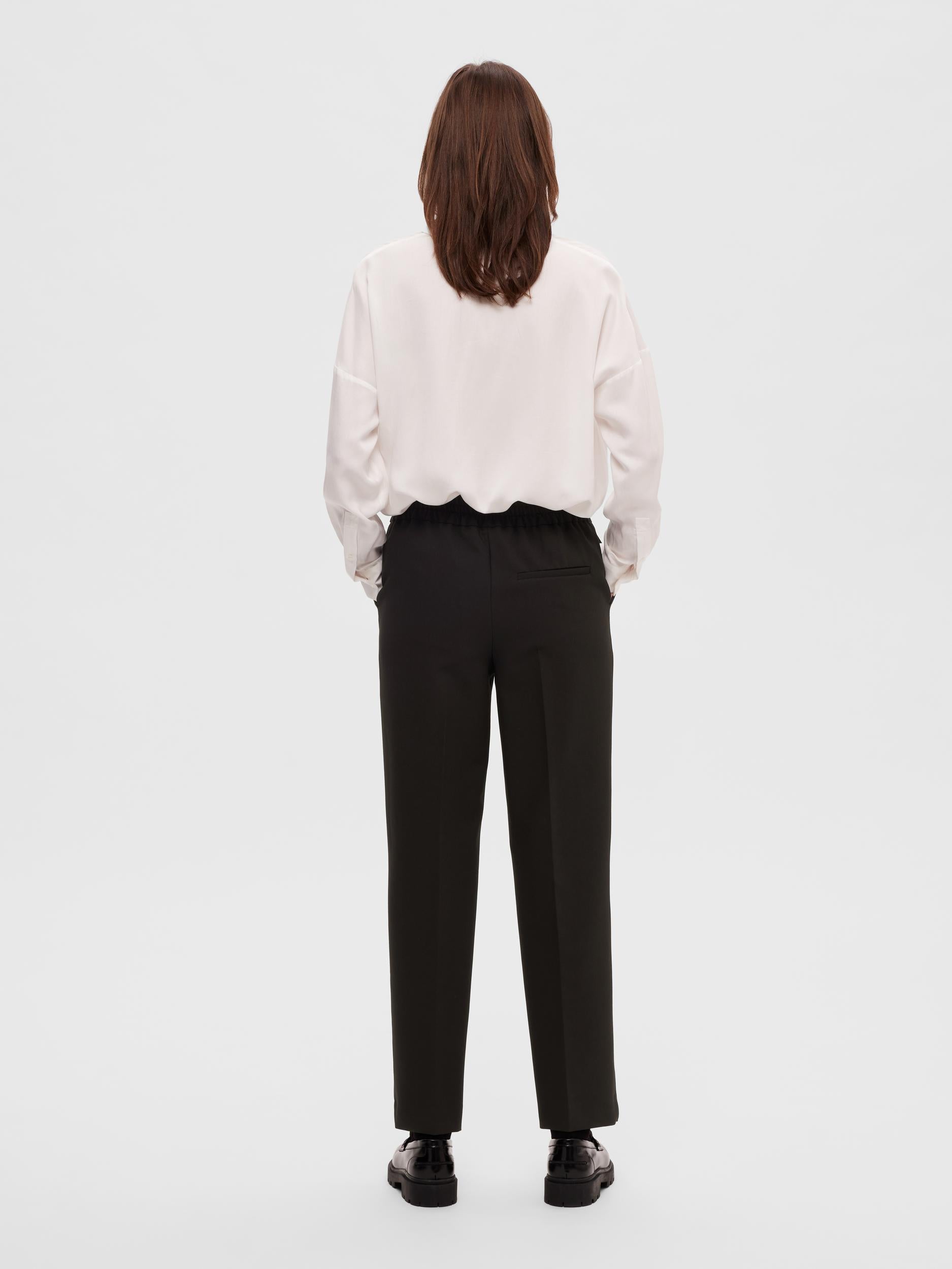 Vinnie Black Trouser | Selected Femme