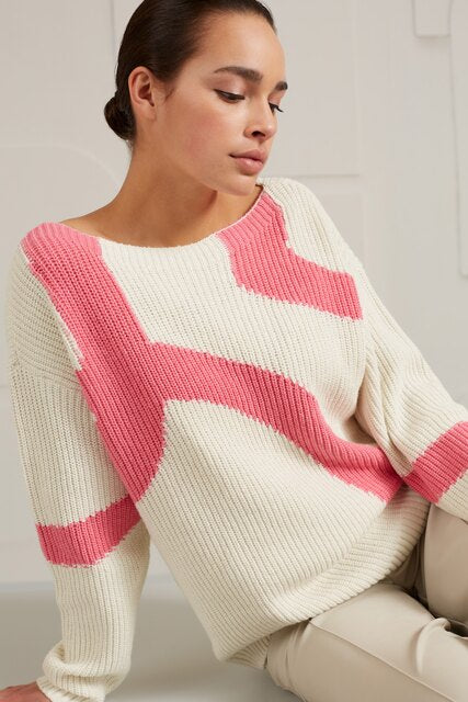 Jacquard Sweater | Yaya