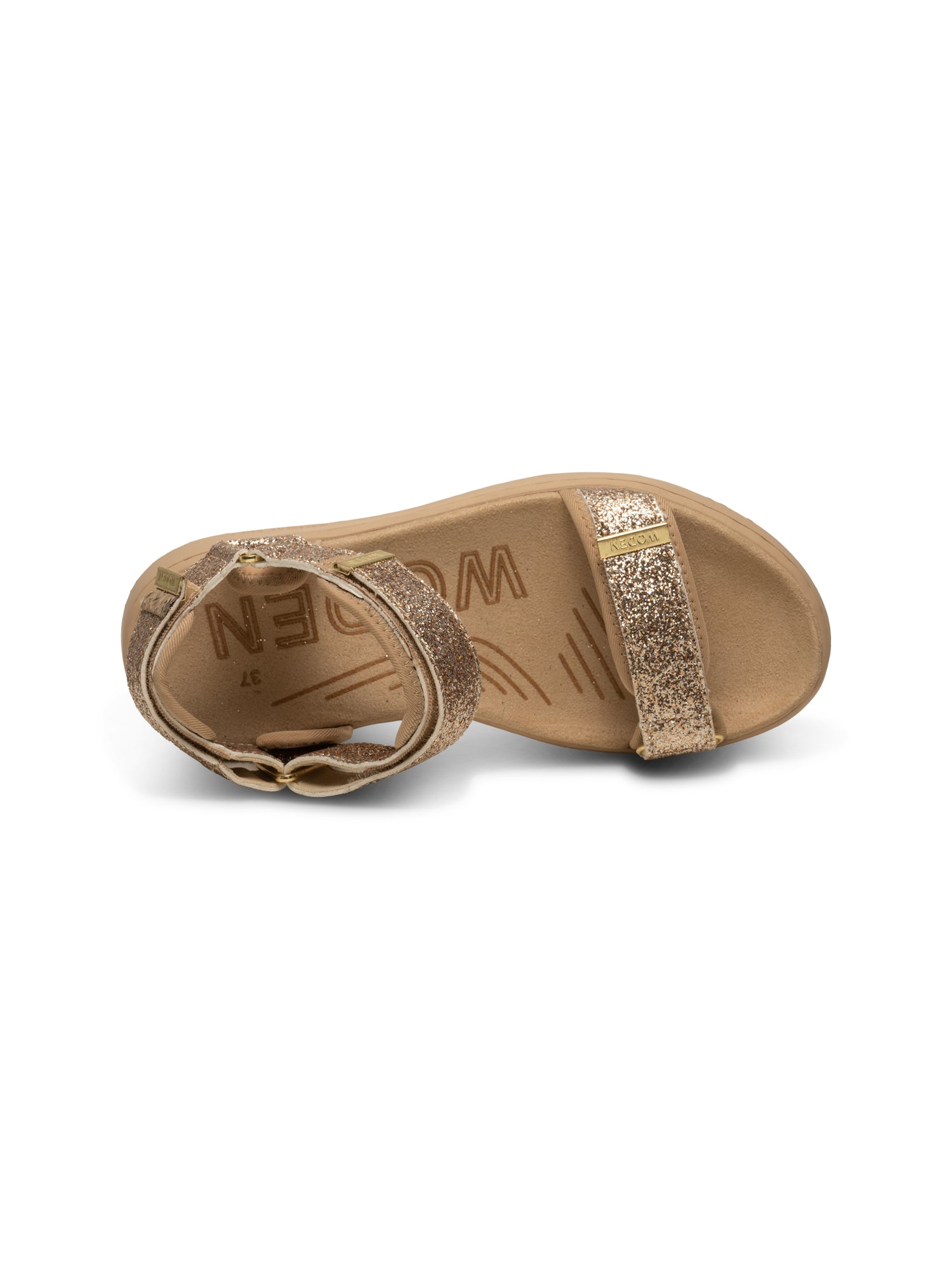 Line Glitter Sandal | Woden