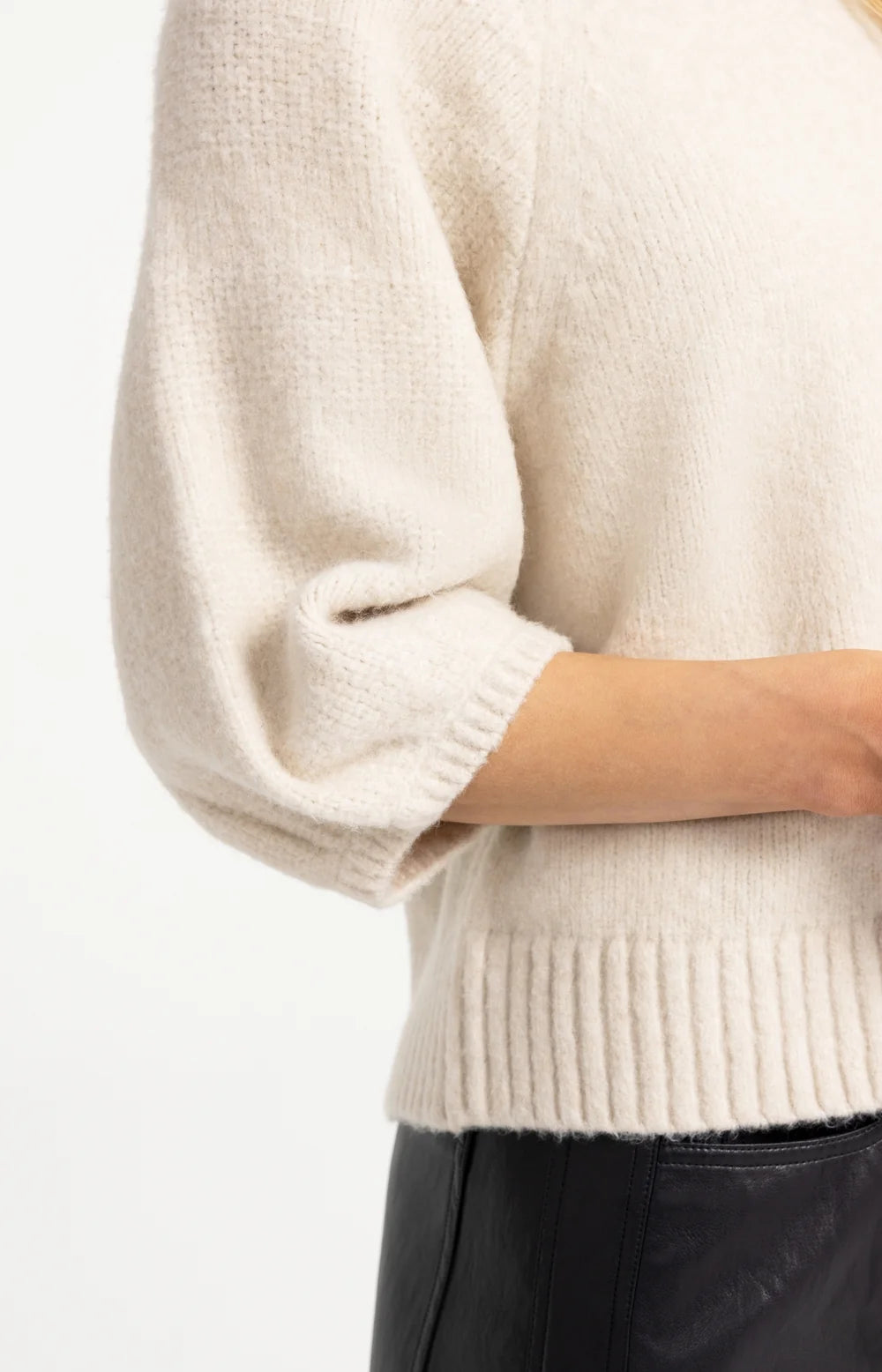 Sweater With Balloon Sleeves | Yaya