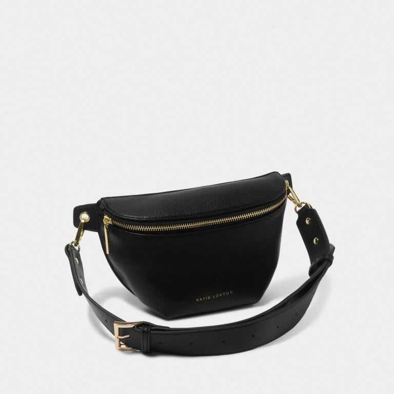 Maya belt bag in black | Katie Loxton