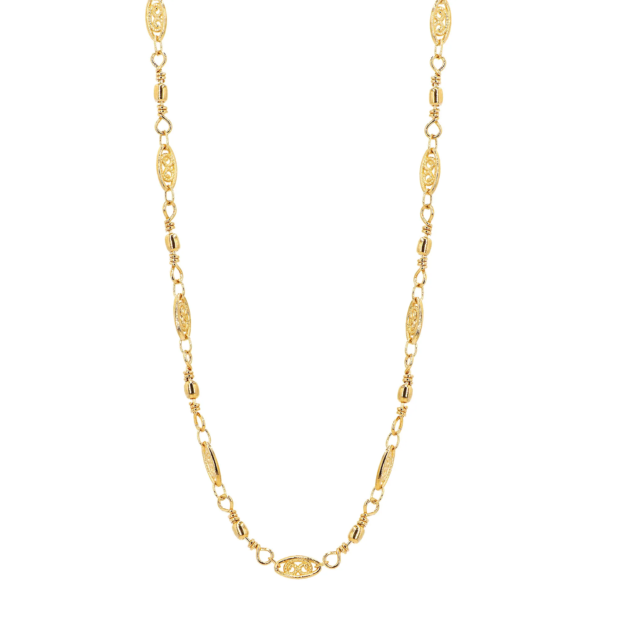 Thals long gold necklace | Nilai
