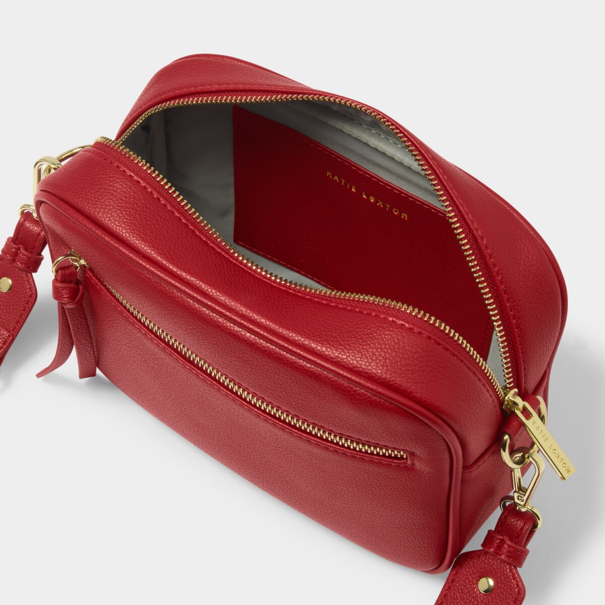 Hallie Crossbody bag garnet red |Katie Loxton