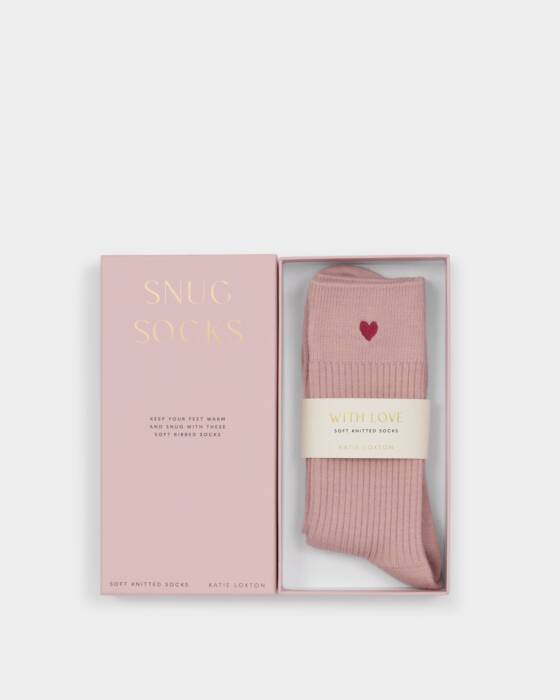 Gift Box Socks Blush | Katie Loxton