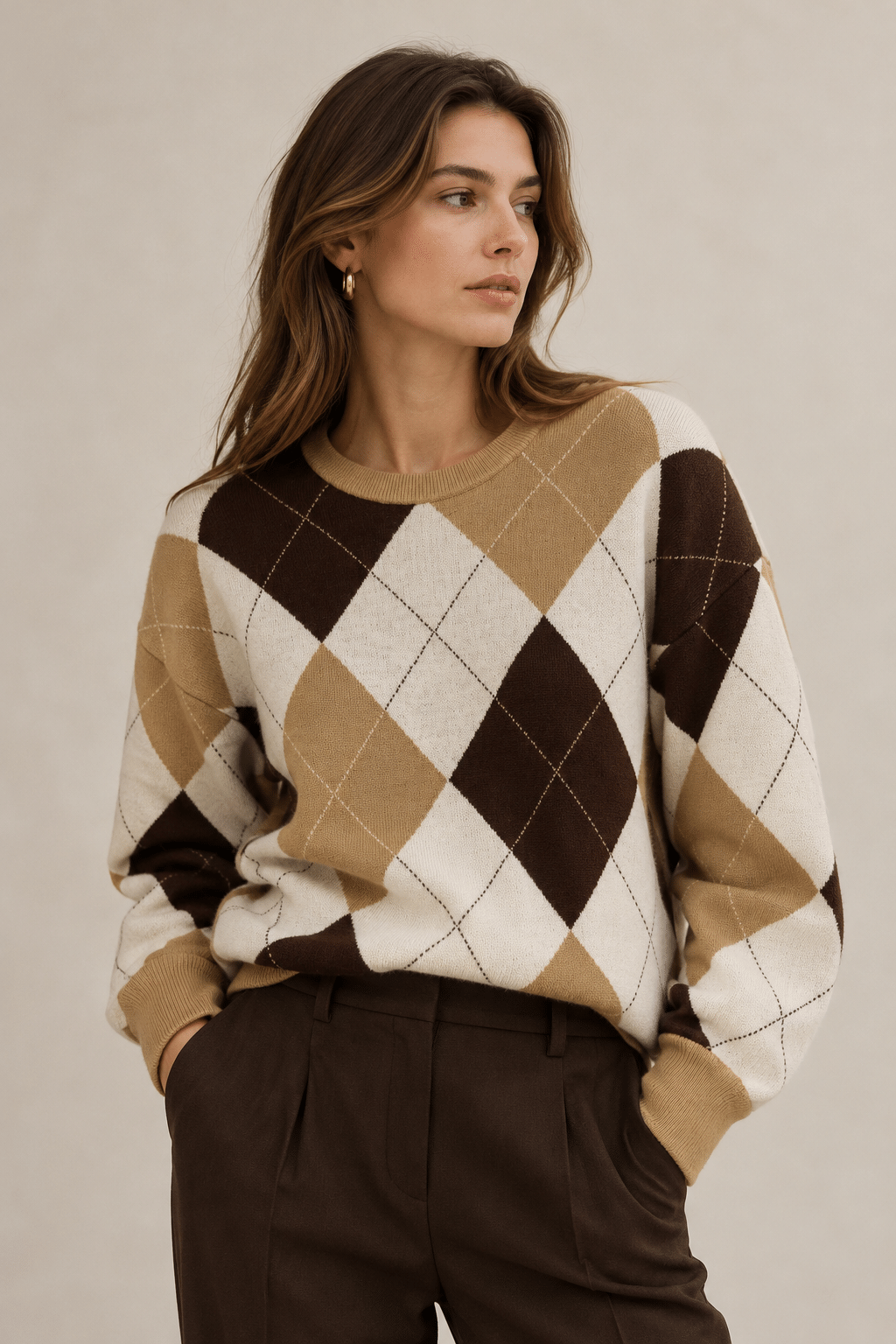 Thea Argile Sweater|Selected
