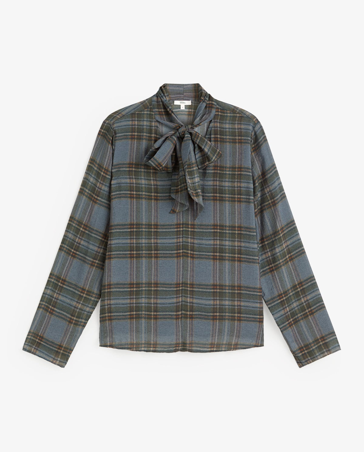Newport Checked Bow shirt | Yerse