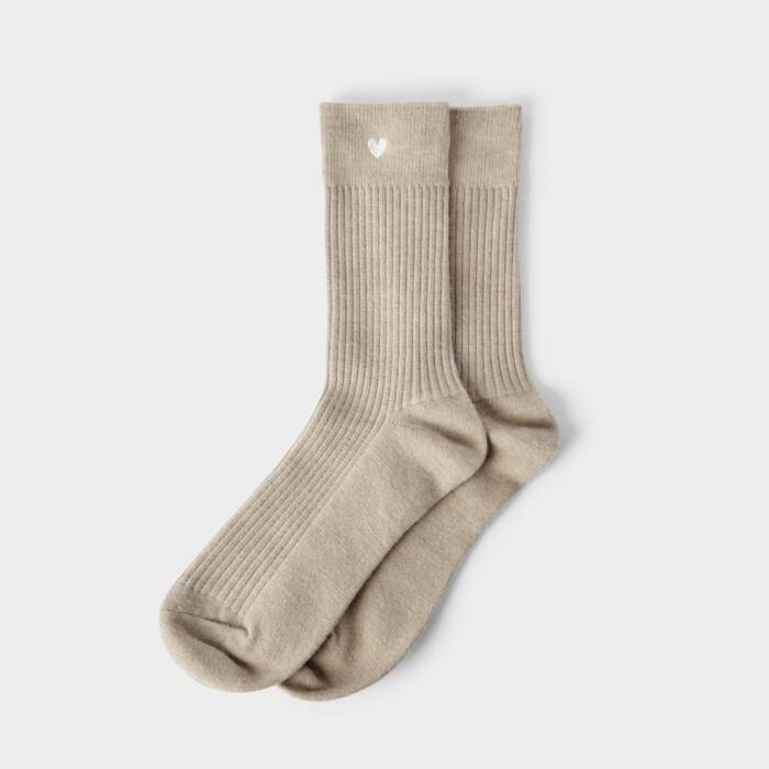 Gift Box Socks Taupe | Katie Loxton