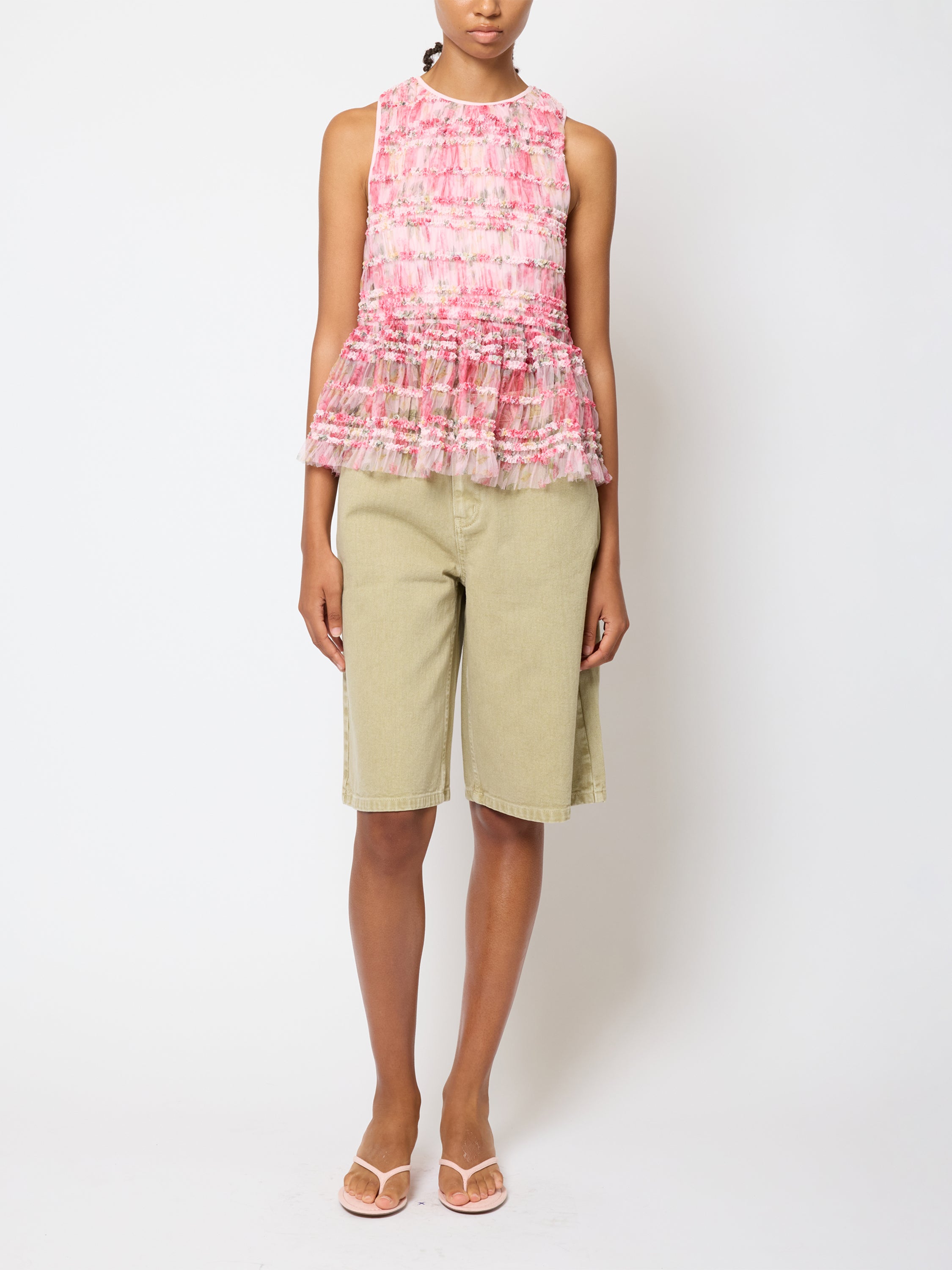 Vanessa Mesh Top|French Connection