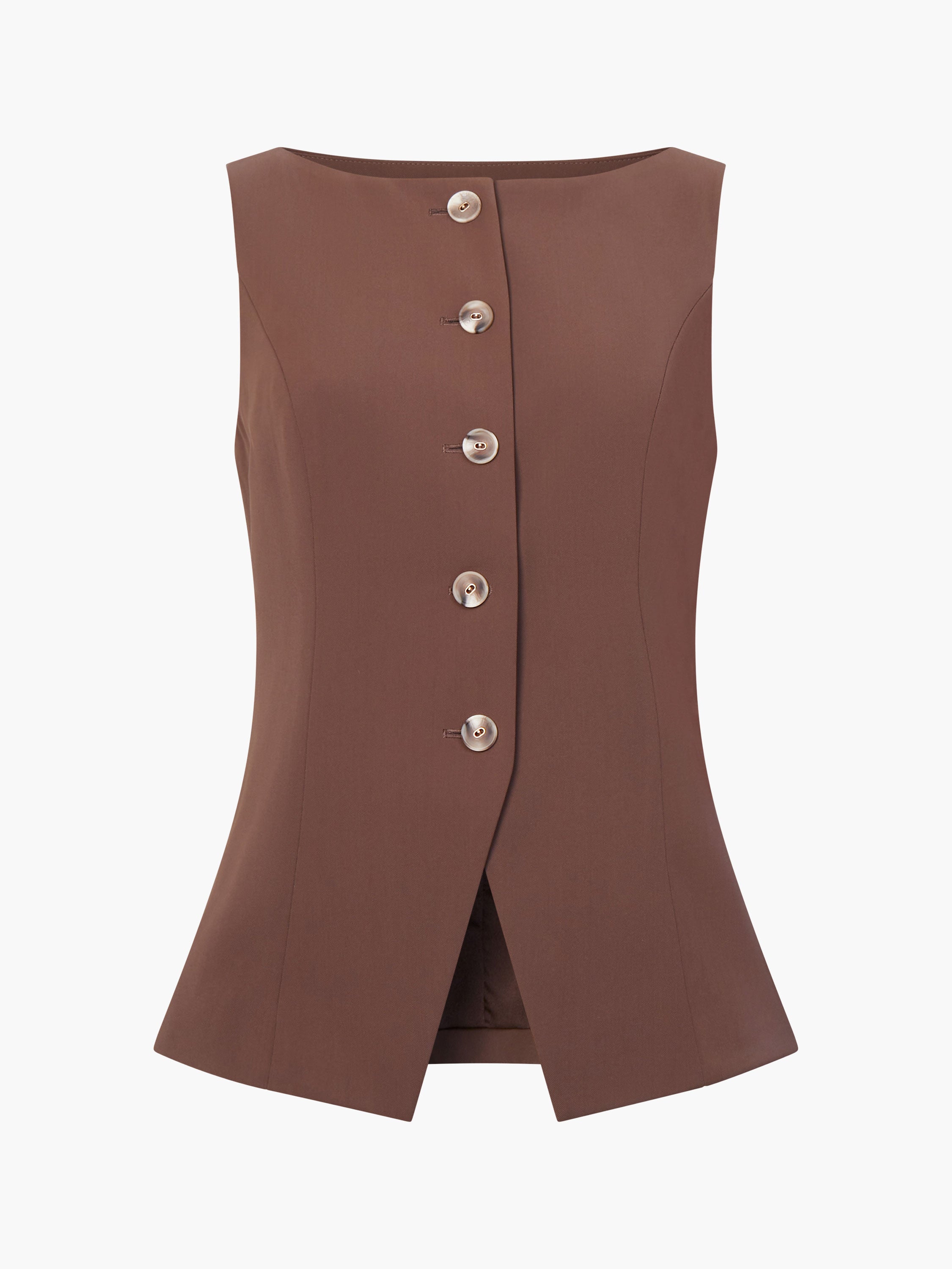 Harrie Suiting Waistcoat Top | French Connection